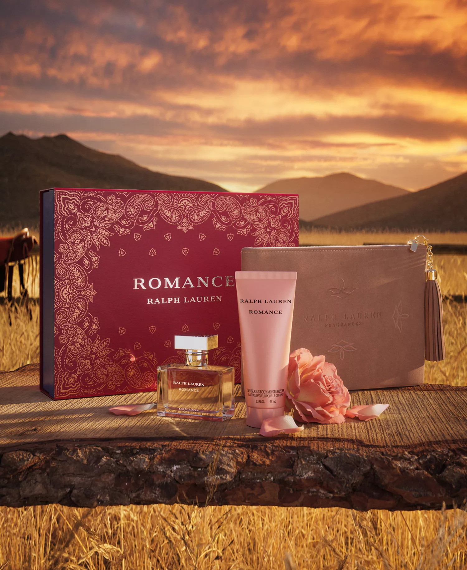 3-Pc. Romance Eau De Parfum Set with Body Lotion and Cosmetic Bag - No Color - No Size