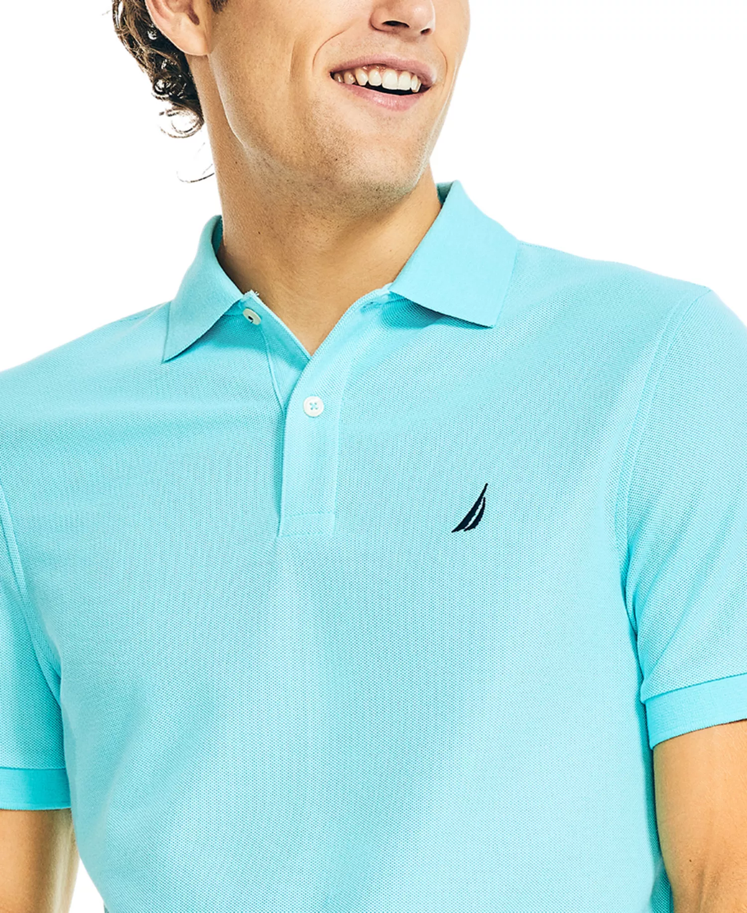 Men's Deck Polo Collection - Angel Blue - 2XL