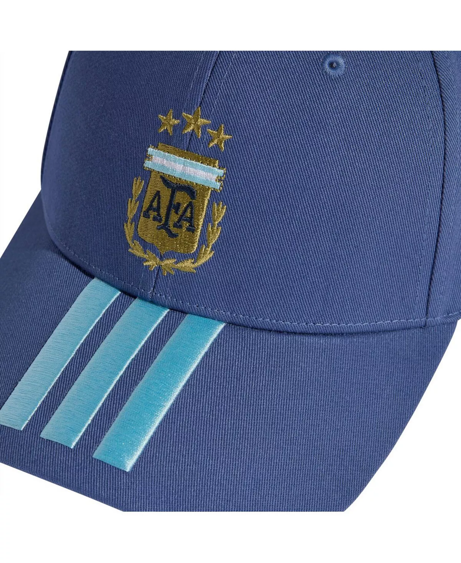 Men's and Women's Blue Argentina National Team FIFA x World Cup Team Baseball Adjustable Hat - Blue - OSFM