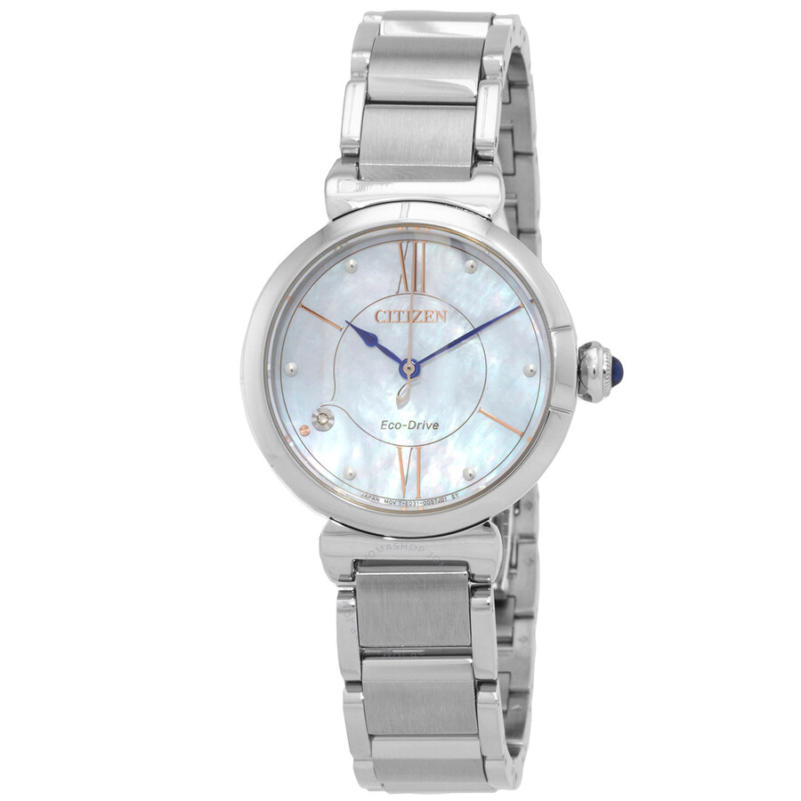 Citizen L Series Eco-Drive Mother of Pearl Dial Ladies Watch