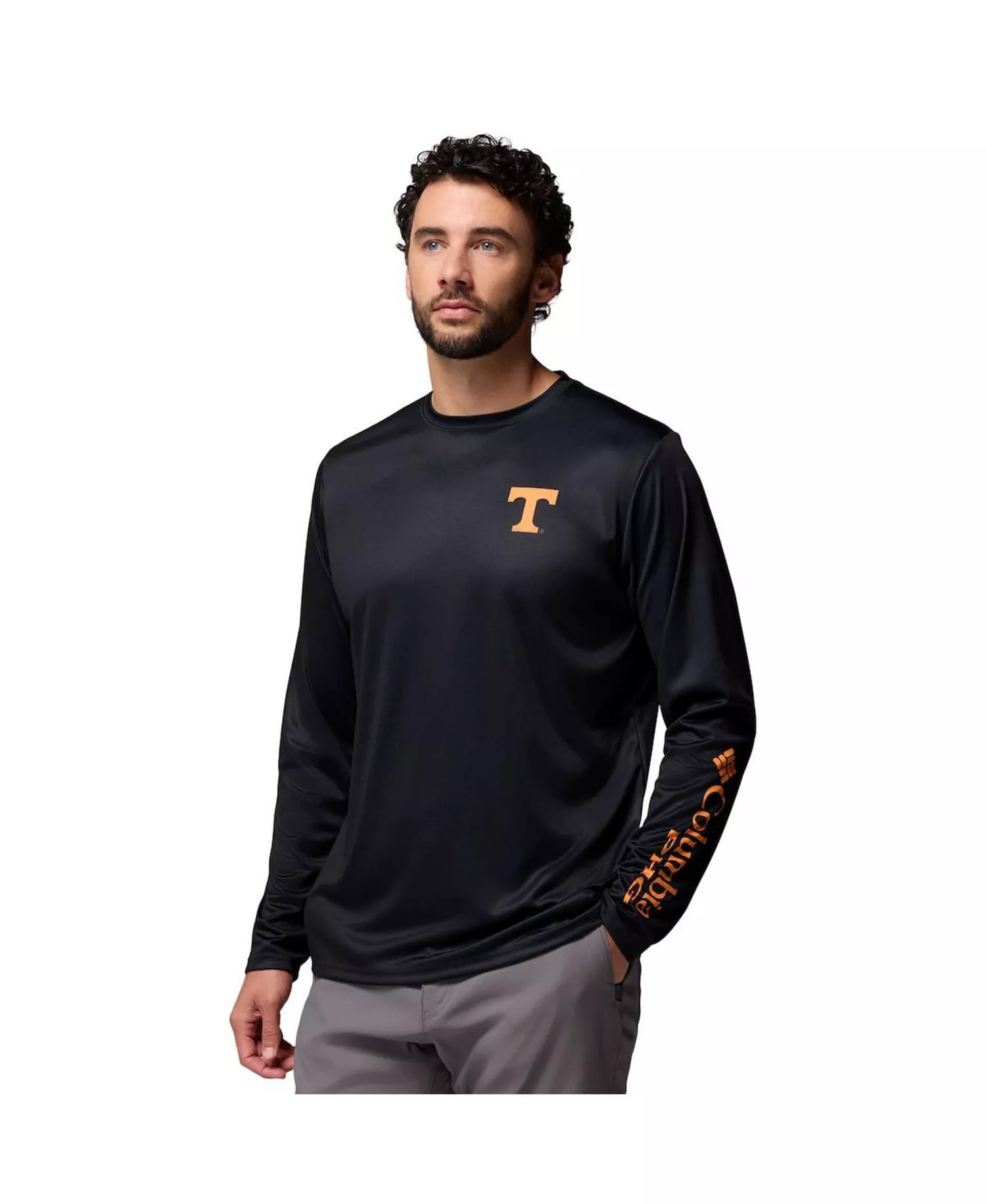 Men's Black Tennessee Volunteers PHG Terminal Shot 3-Hit Long Sleeve T-Shirt - Black - 2XL