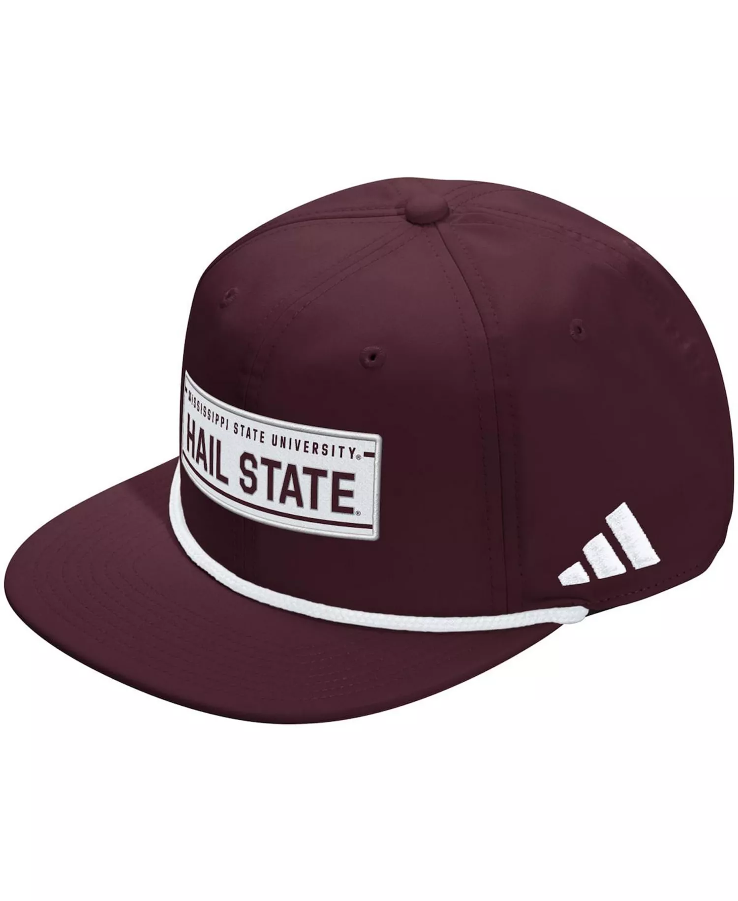 Men's and Women's Maroon Mississippi State Bulldogs Locker Room Rope Adjustable Hat - Maroon - ONE SIZE
