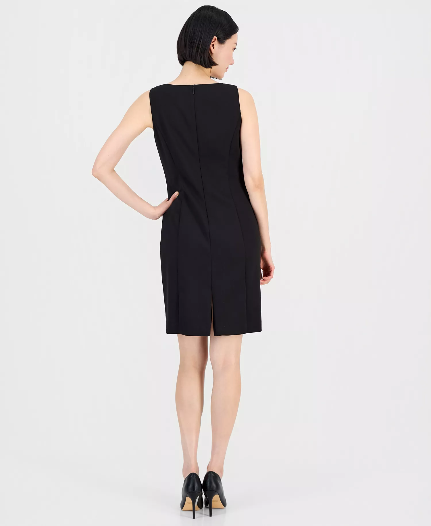 Beaded Dress Suit Set - Black - 10