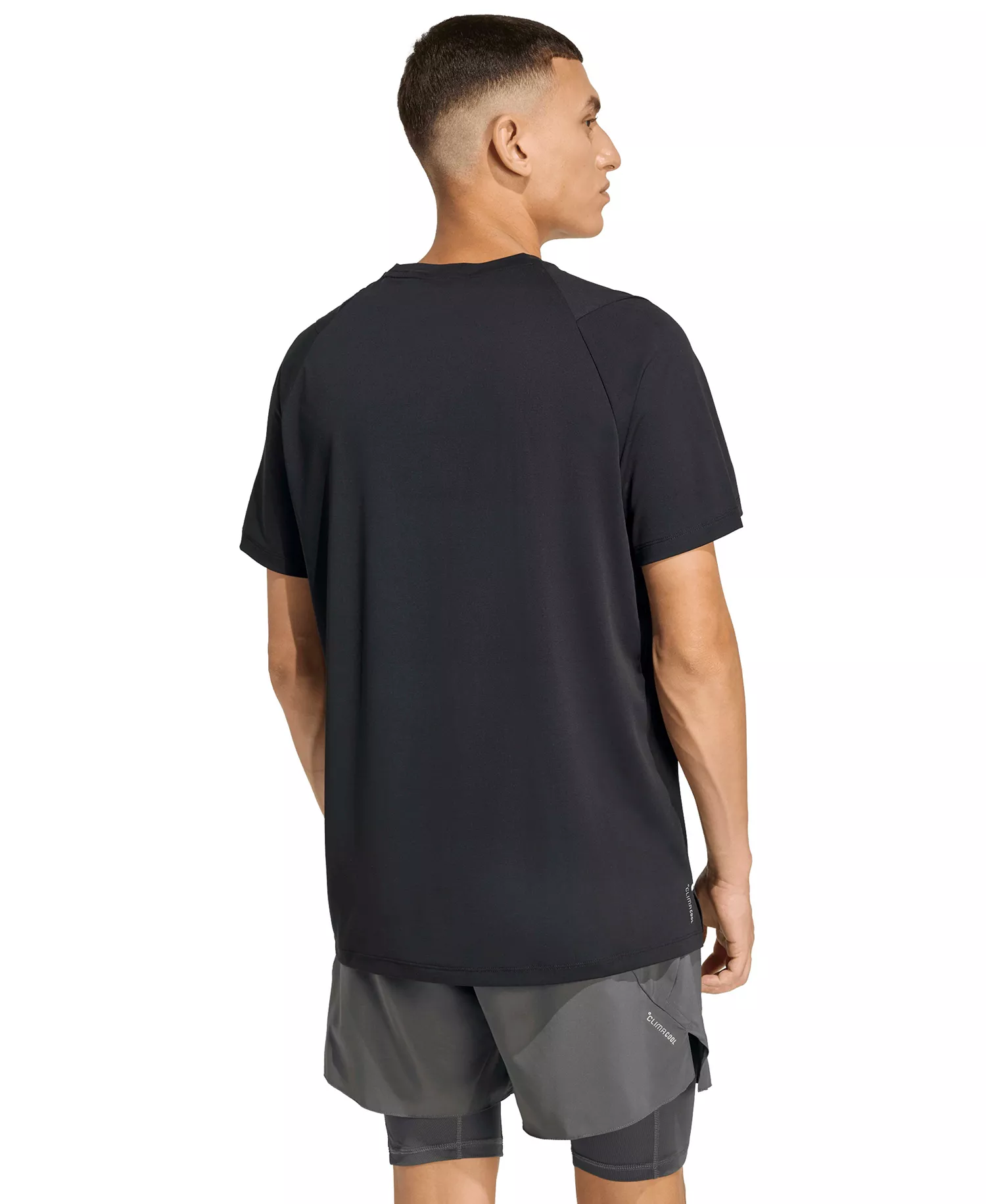 Men's Regular-Fit Running T-Shirt - Black - 2XL
