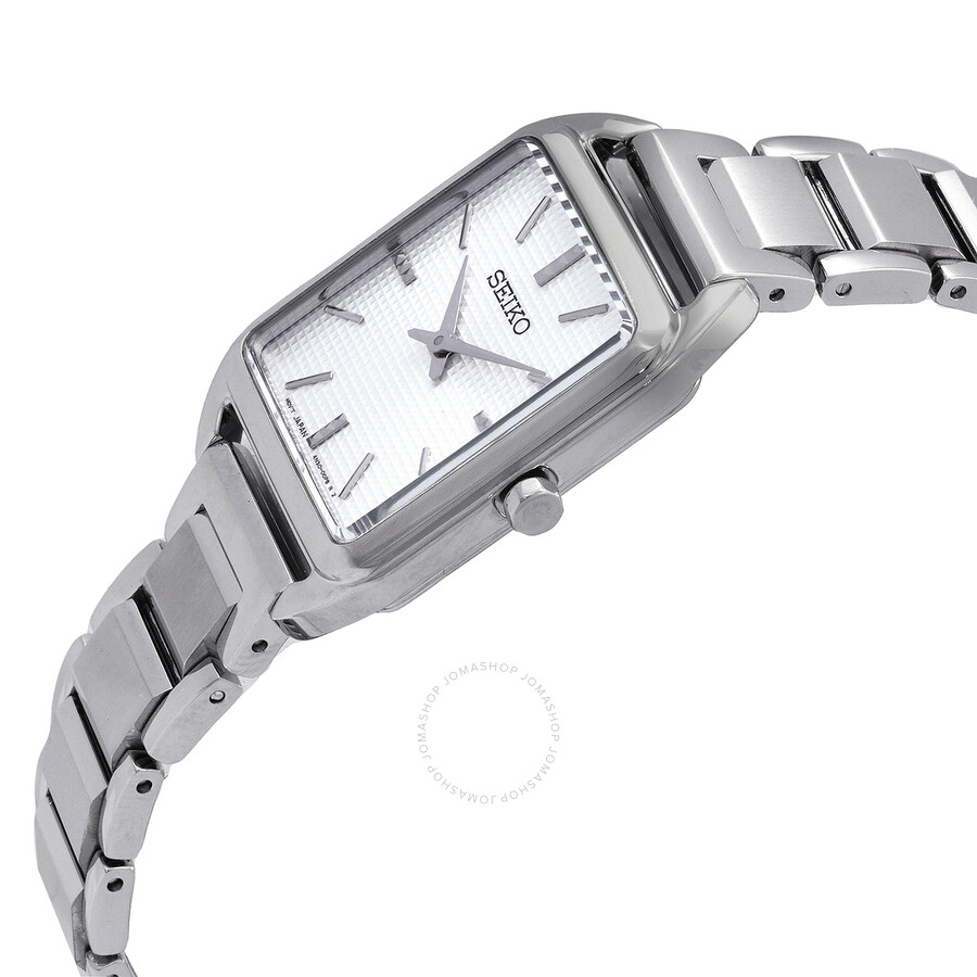 Seiko Essentials Quartz Silver Dial Ladies Watch