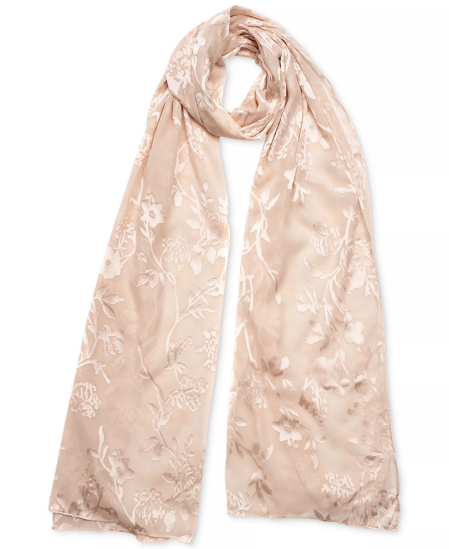 Floral Evening Wrap, Created for Macy's - Blush - ONE SIZE