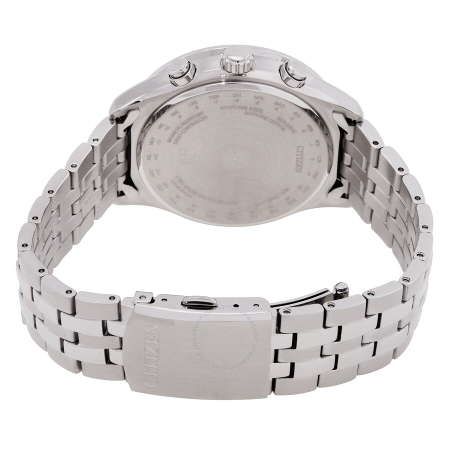 Citizen Eco-Drive Radio-Controlled Moon Phase Blue Dial Men's Watch