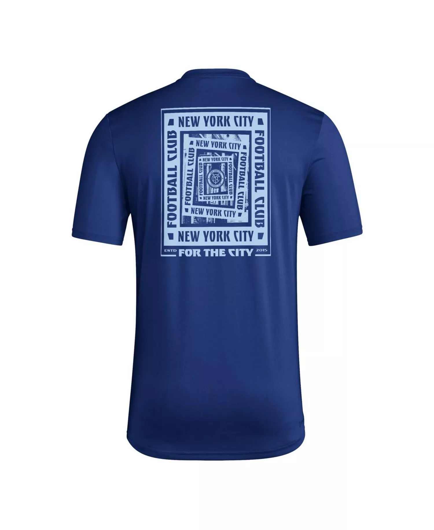 Men's Navy New York City FC Local Wrap T-Shirt - Navy - S
