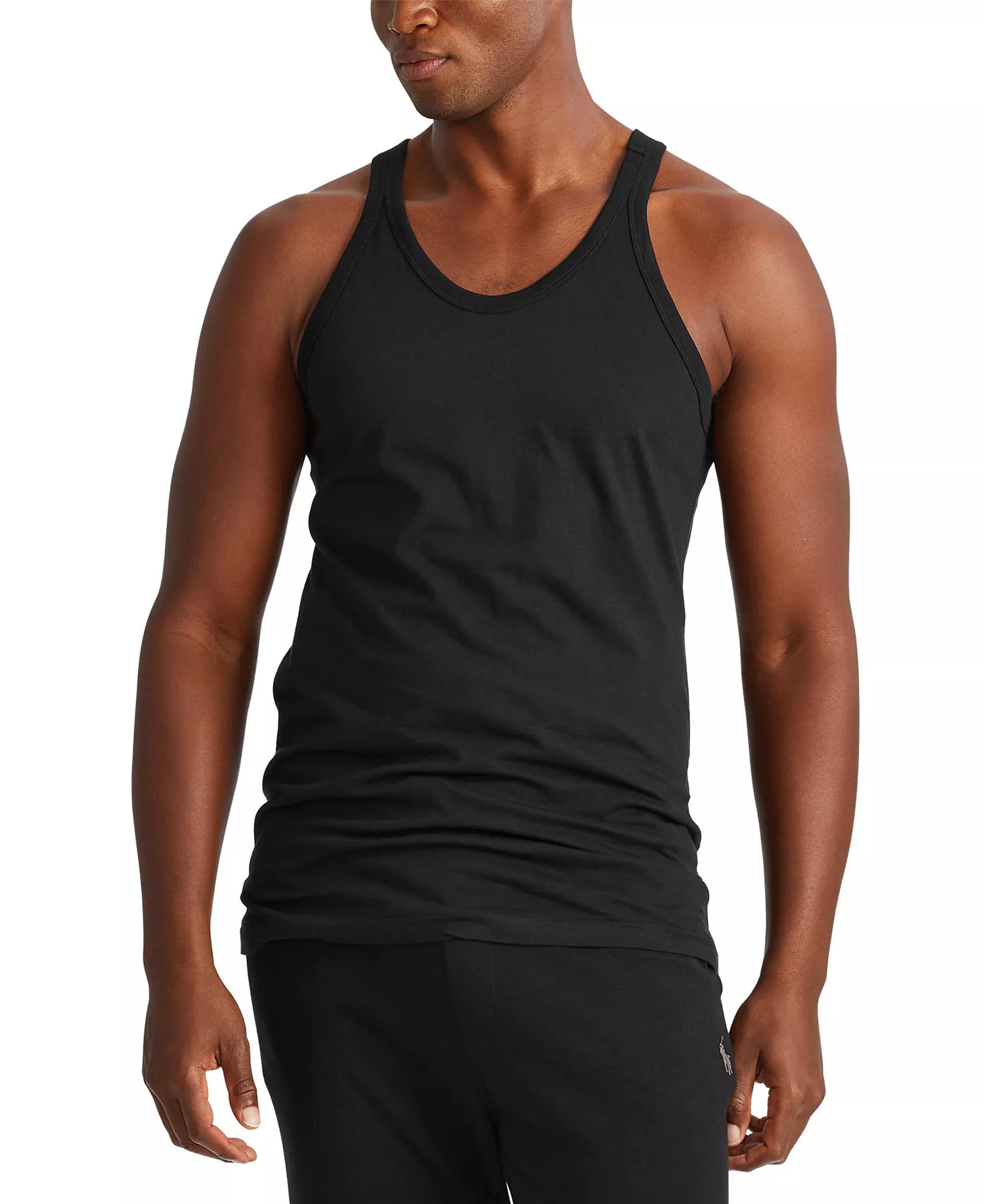 Men's 3-Pack Slim Fit Classic Undershirts - Andover / Madison / Black - L
