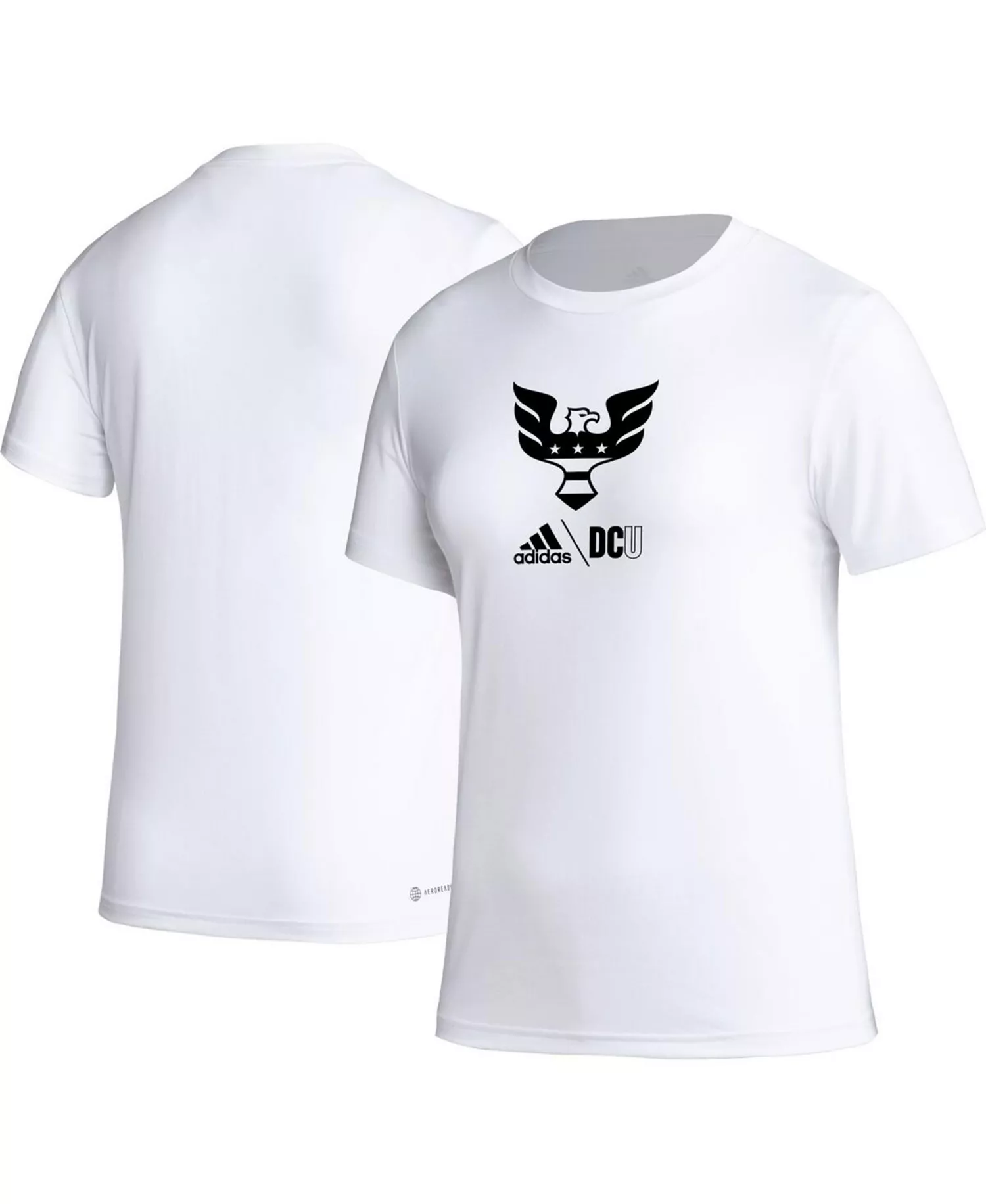 Women's White D.C. United AEROREADY Club Icon T-shirt - White - M