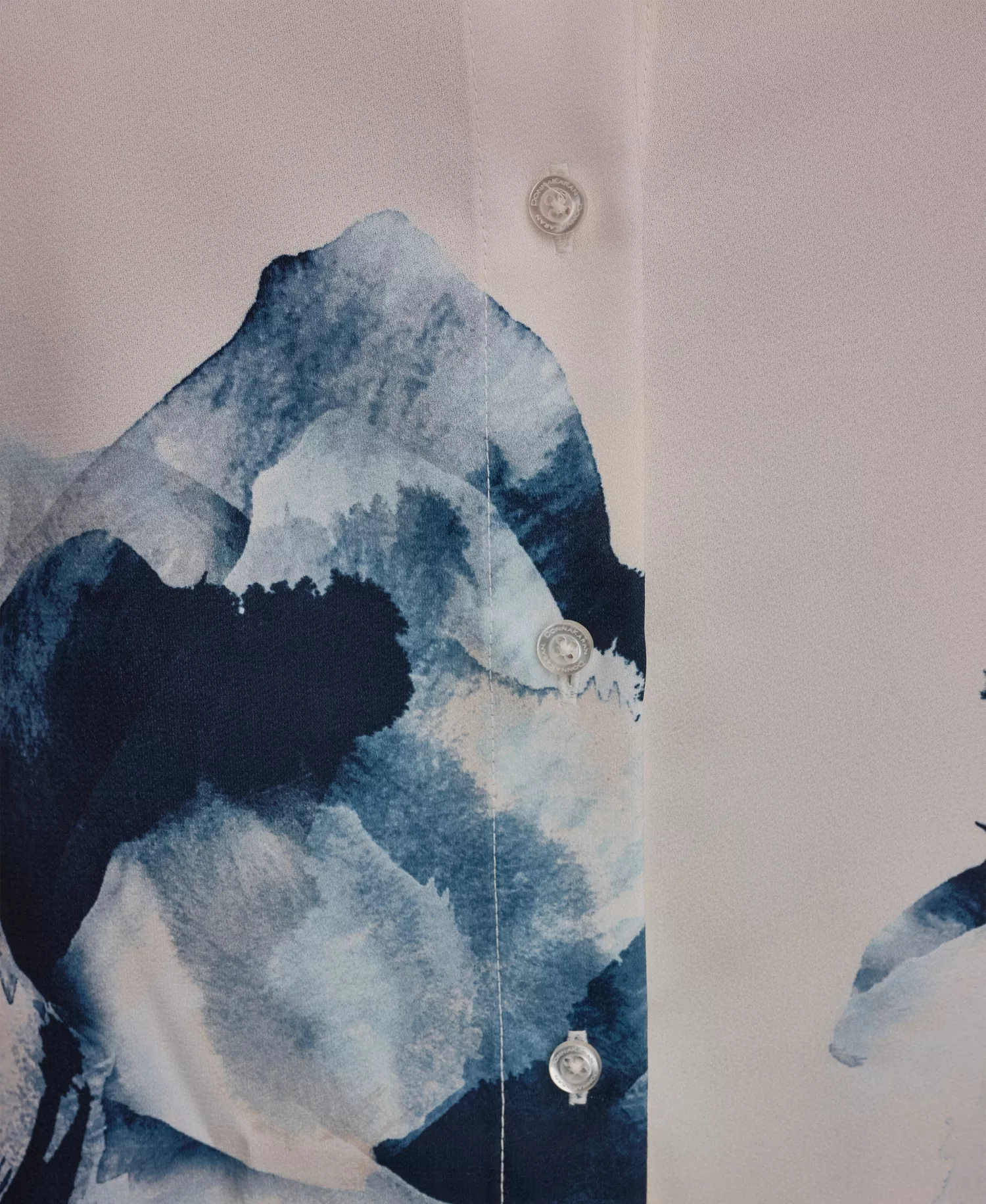 Petite Long-Sleeve Shirt - Nightfall/Sea Mist Multi - P/L