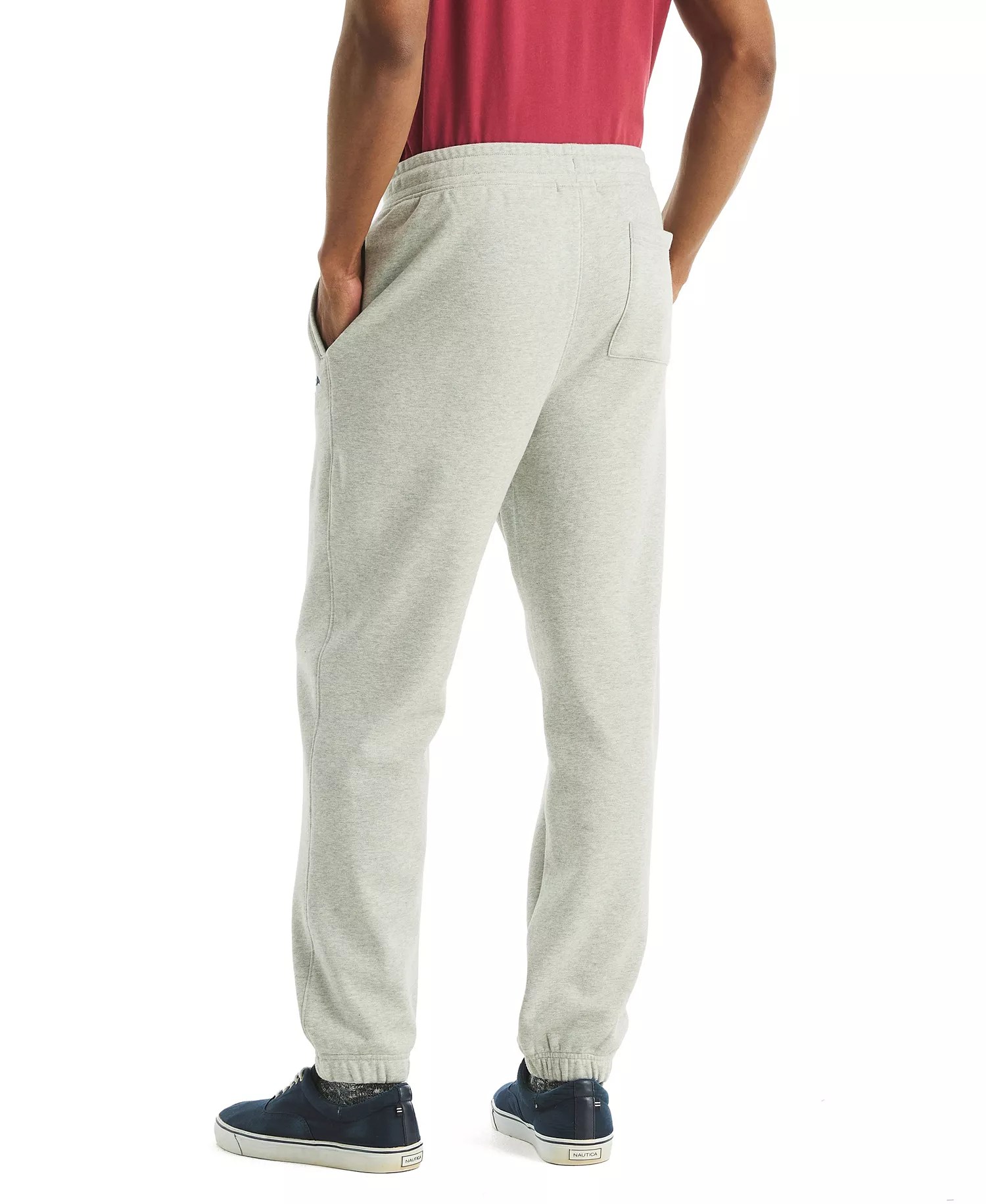 Men's Brushed Classic Fit Jogger Pants - Gray Heather - 2XL