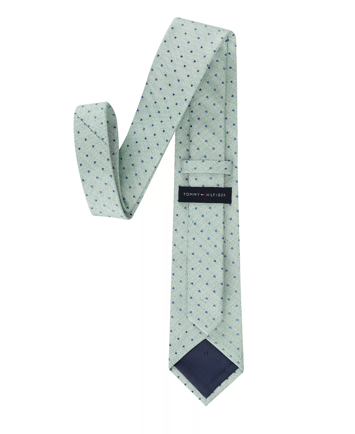 Men's Ashland Dot Tie - Green - ONE SIZE