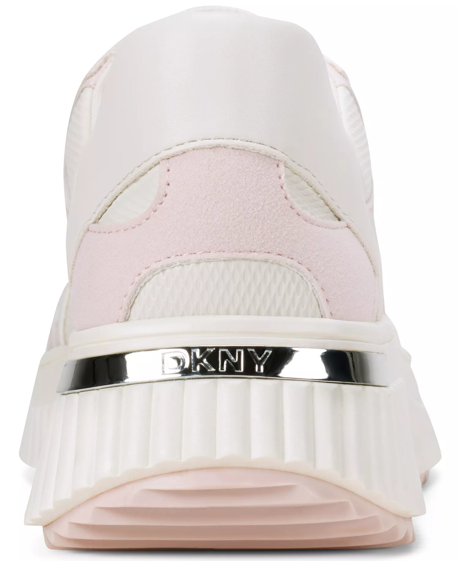 Women's Lachele Lace-Up Platform Sneakers - Soft White/Light Pink - 10M