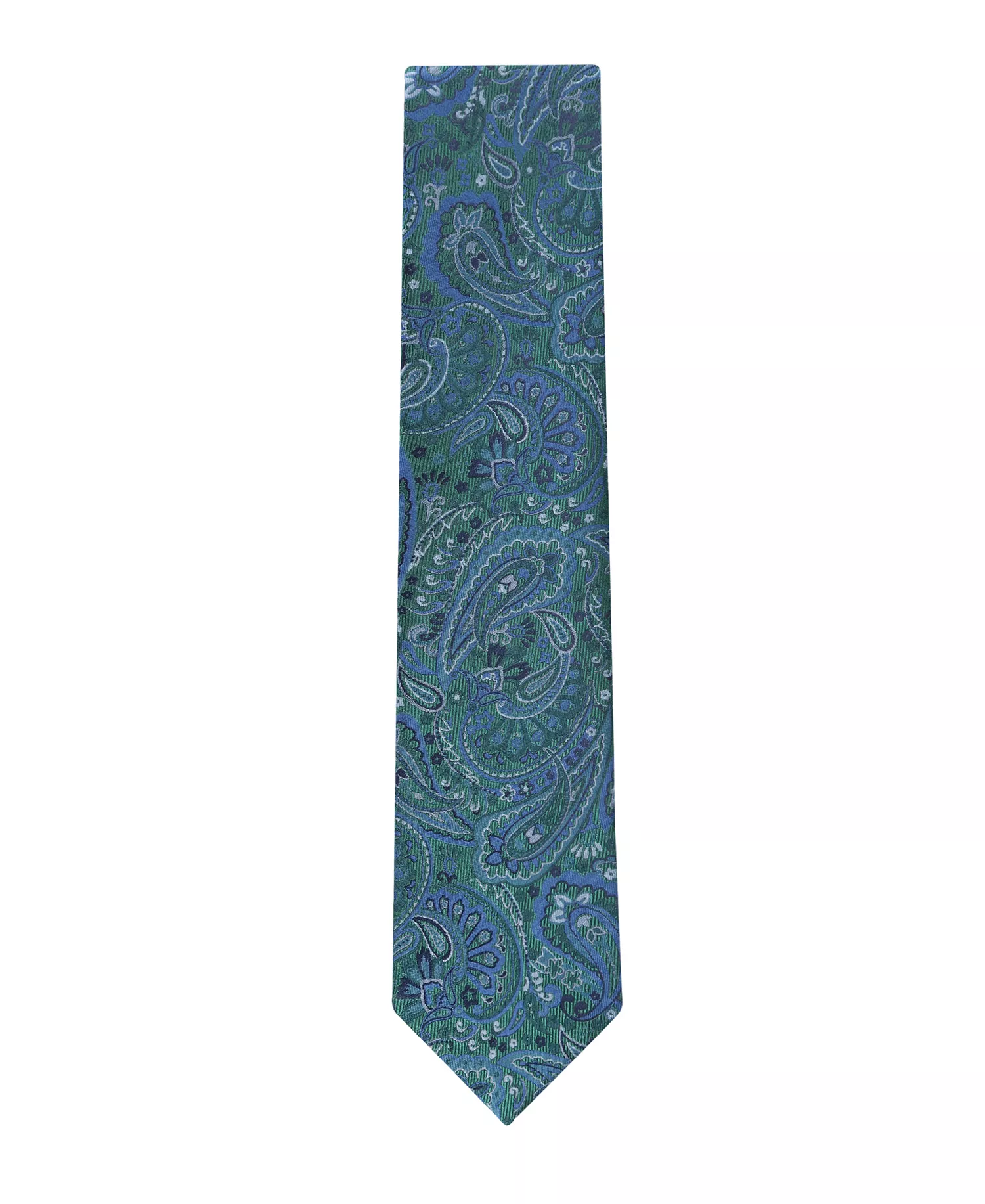 Men's Benson Paisley Printed Tie - Blue - ONE SIZE