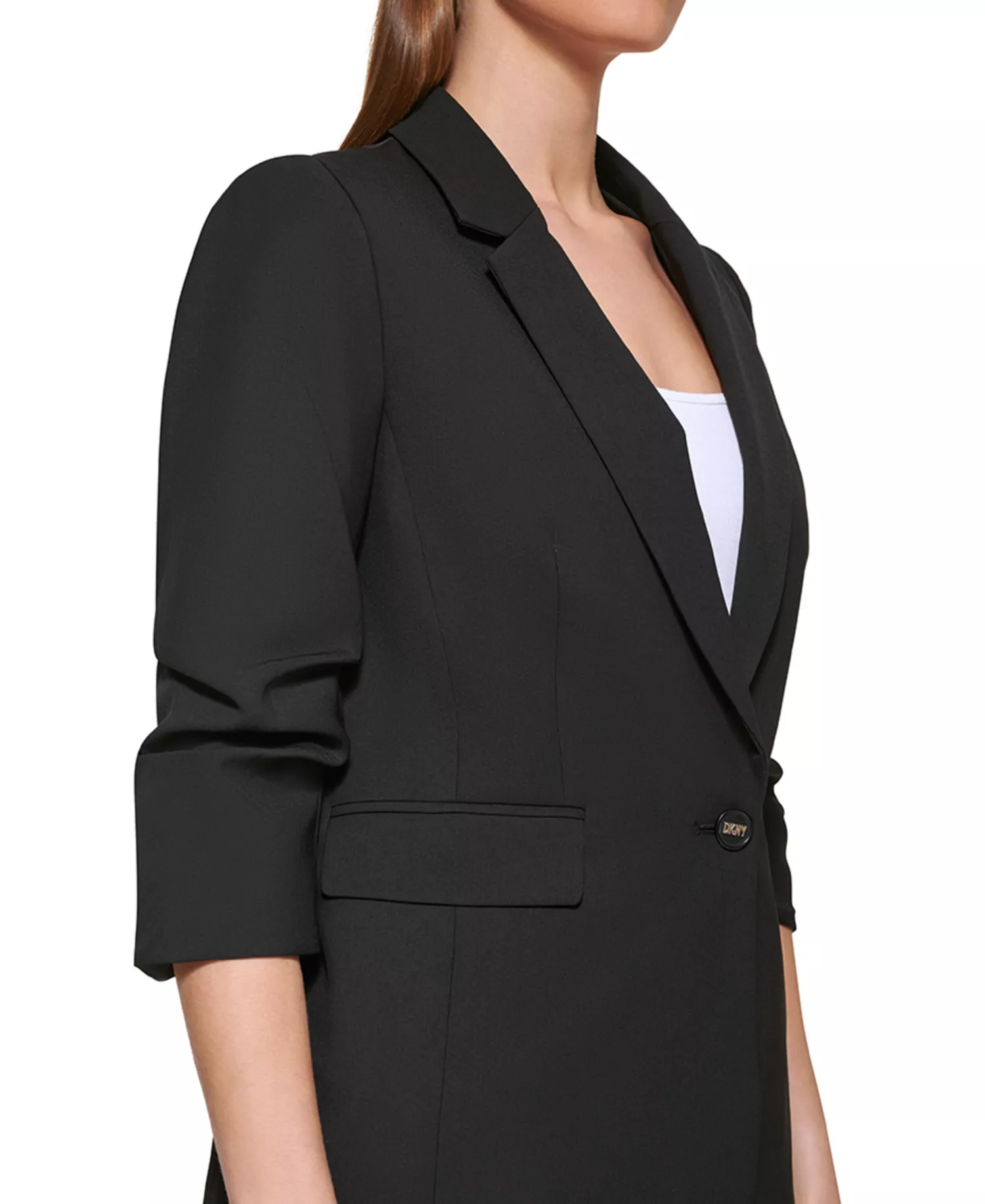 Petite Madison Jacket, Created for Macy's - Black - 10P