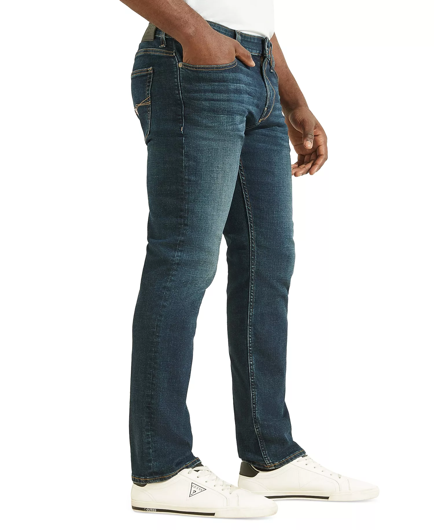 Men's Slim Straight Fit Jeans  - Blue Guitar - 30 - 30