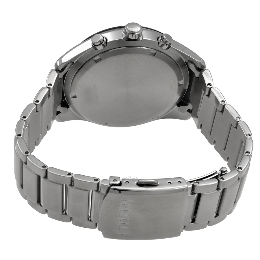 Citizen Eco-Drive Chronograph White Dial Men's Watch