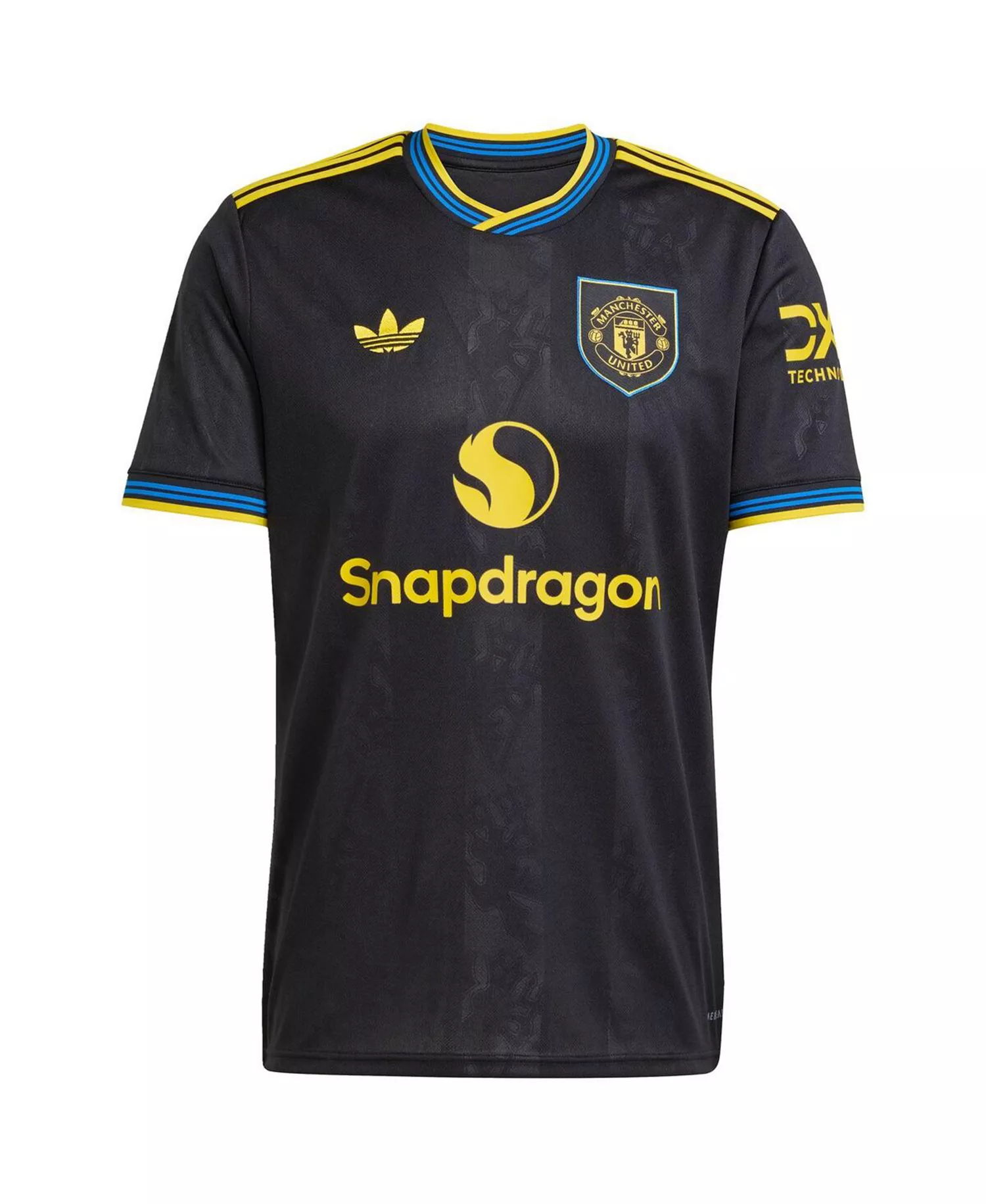 Men's Kobbie Mainoo Black Manchester United 2025/26 Third Replica Player Jersey - Black - 2XL