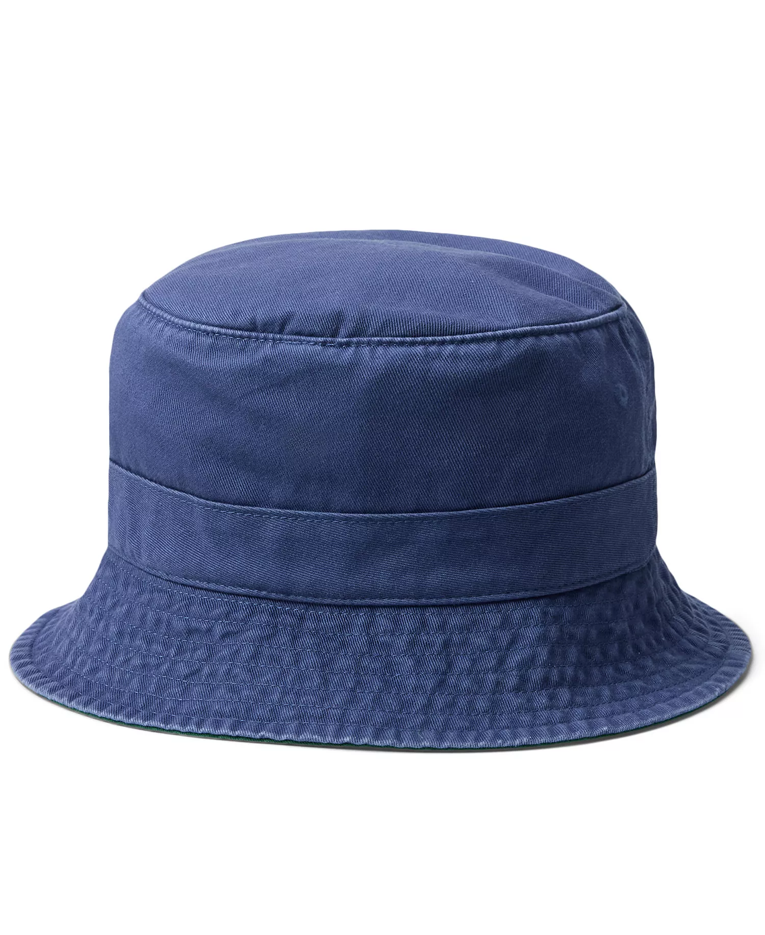 Men's Polo Bear Twill Bucket Hat - Light Navy - L/XL
