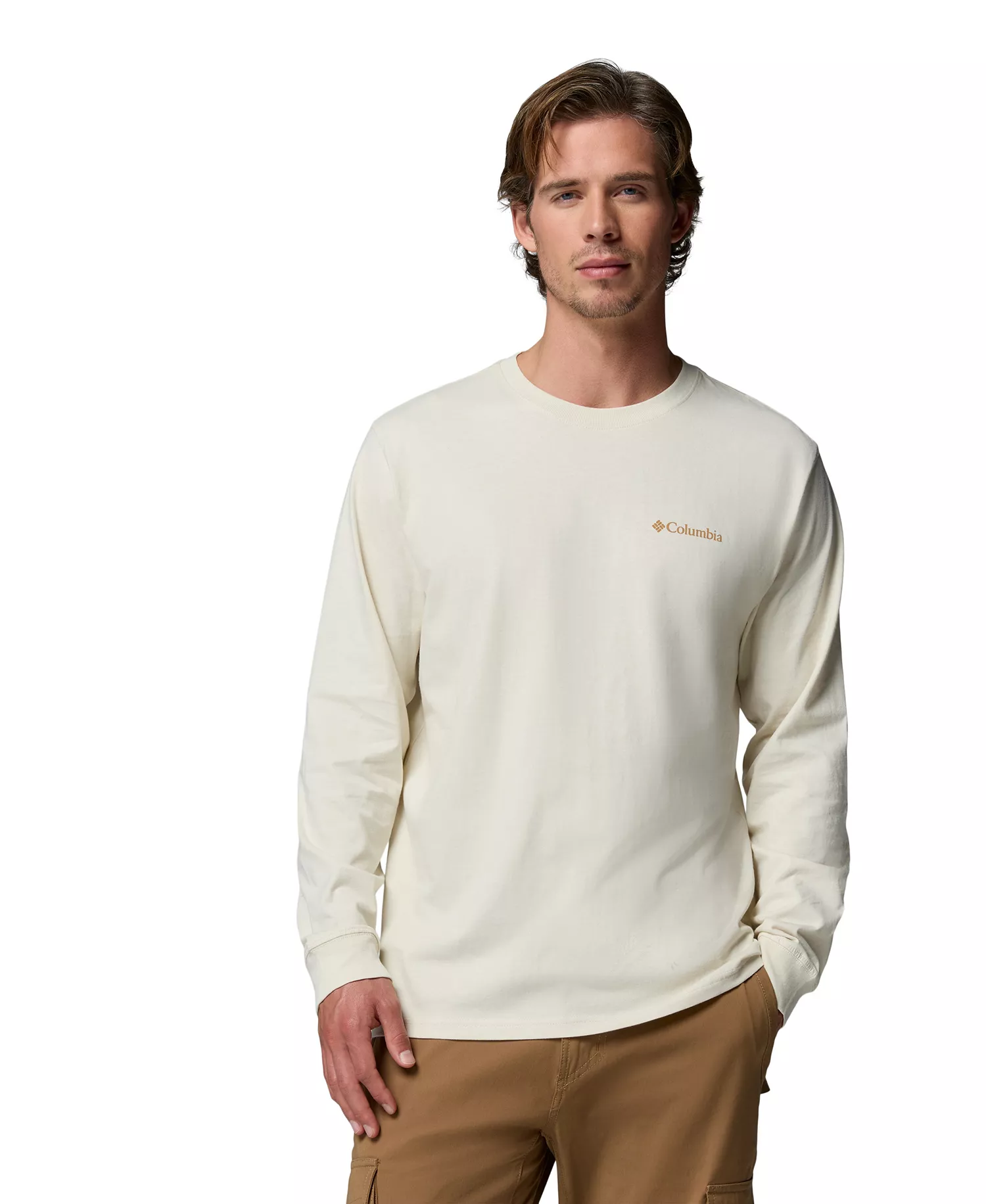 Men's Kodak Graphic Long-Sleeve T-Shirt - Chalk - M