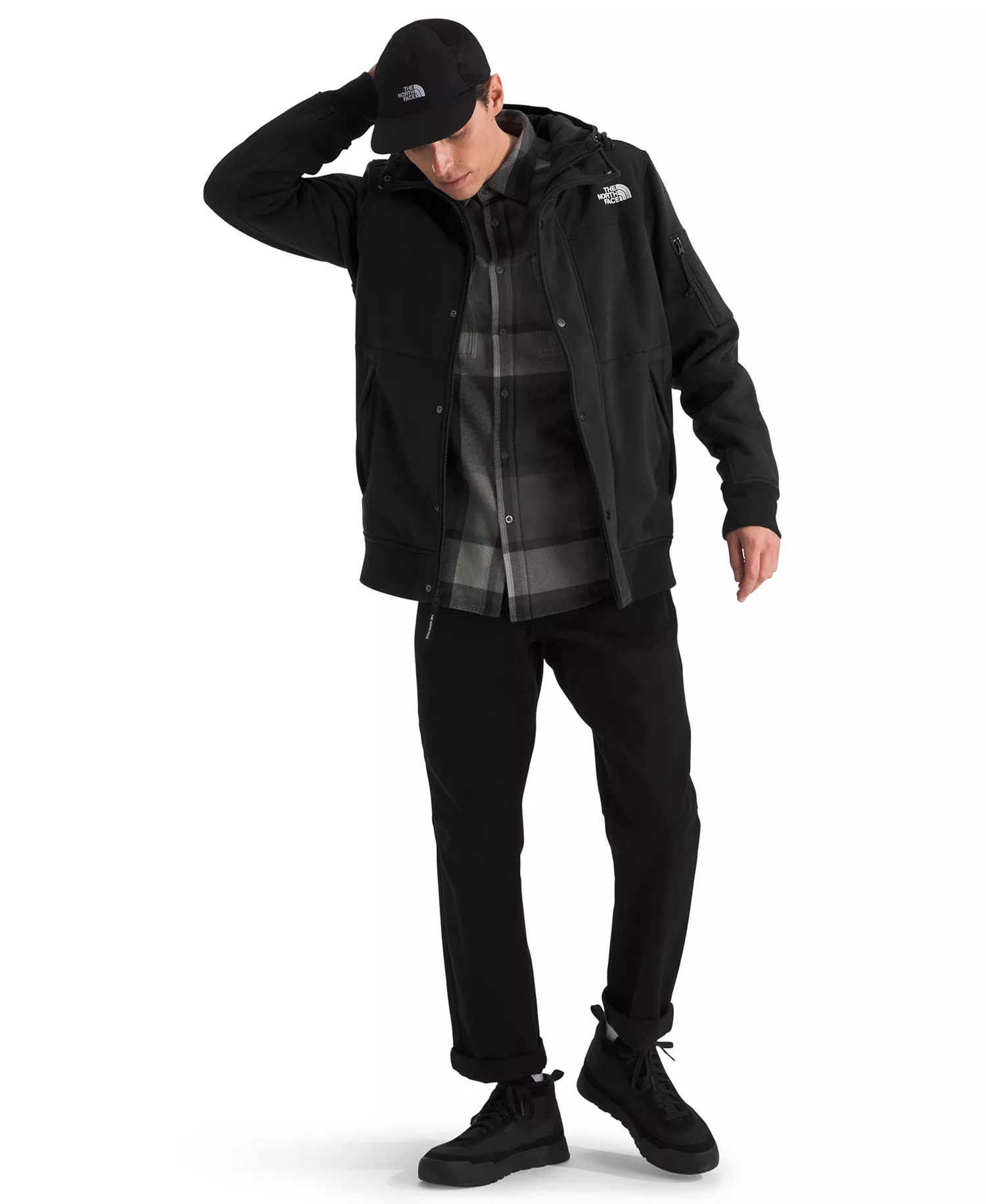 Men's Highrail Fleece Jacket - Black - 2XL