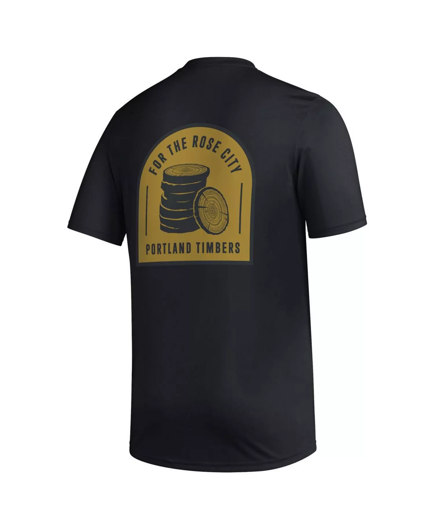 Men's Black Portland Timbers Team Jersey Hook AEROREADY T-shirt - Black - M