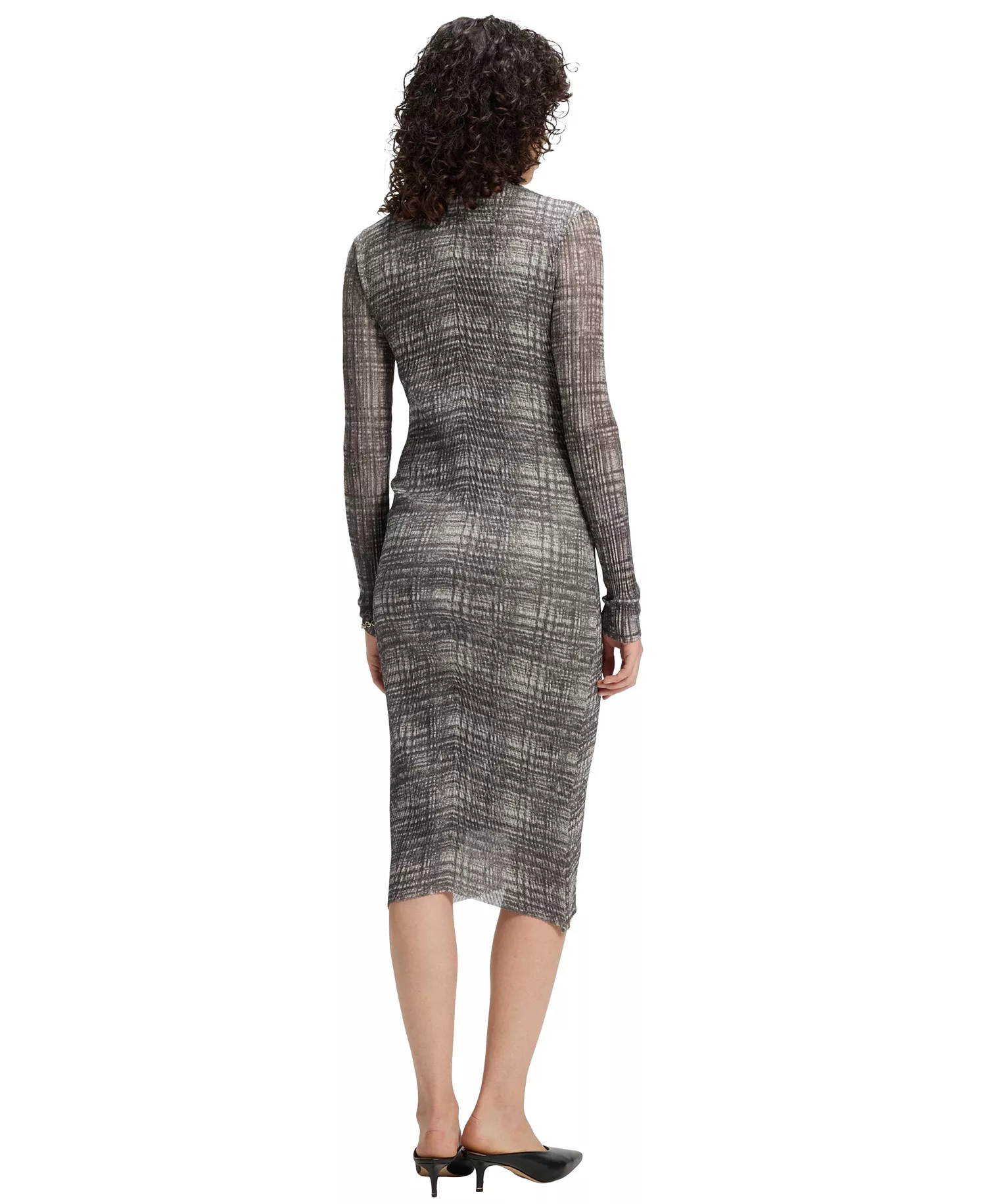 Women’s Modal Skirt Plissé-Tulle Dress - Open Misc - S