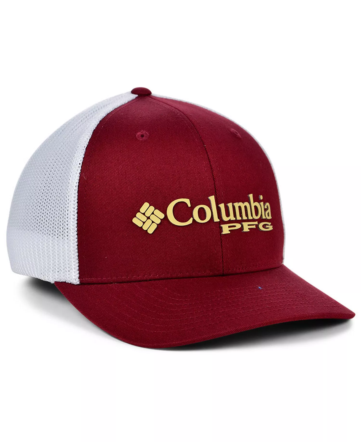 Florida State Seminoles PFG Stretch Cap - Maroon/White - L/XL