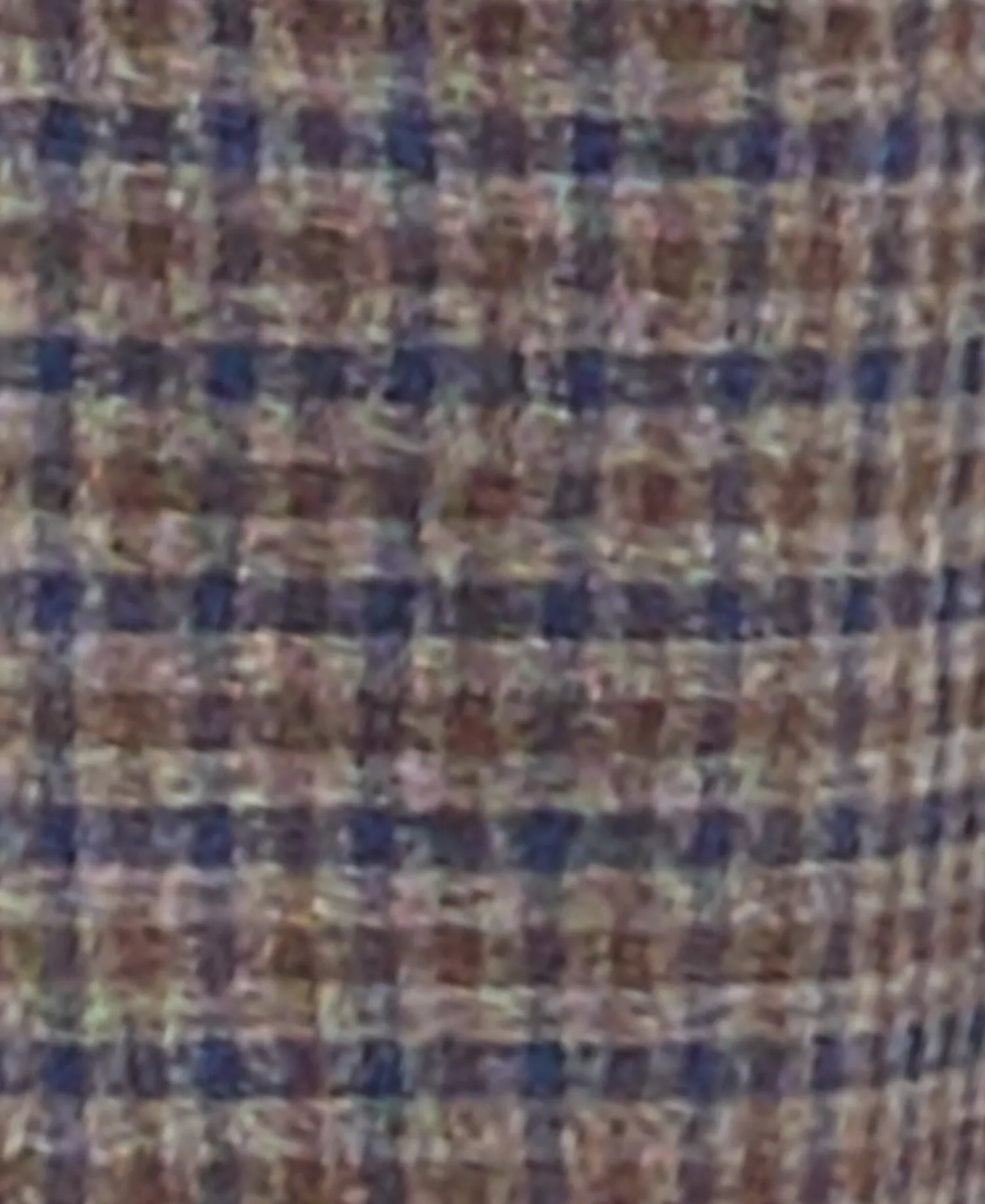 Men's Modern-Fit Check Sport Coat - Brown/Blue - 36R