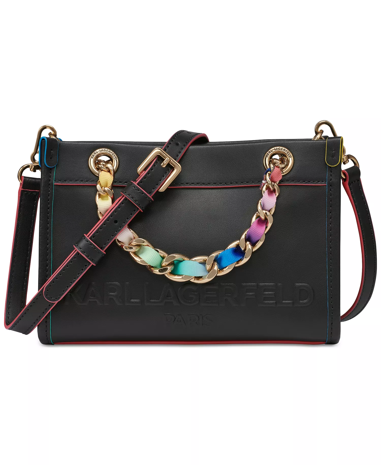 Savoie Small Leather Crossbody - Black Multi Combo - NO SIZE