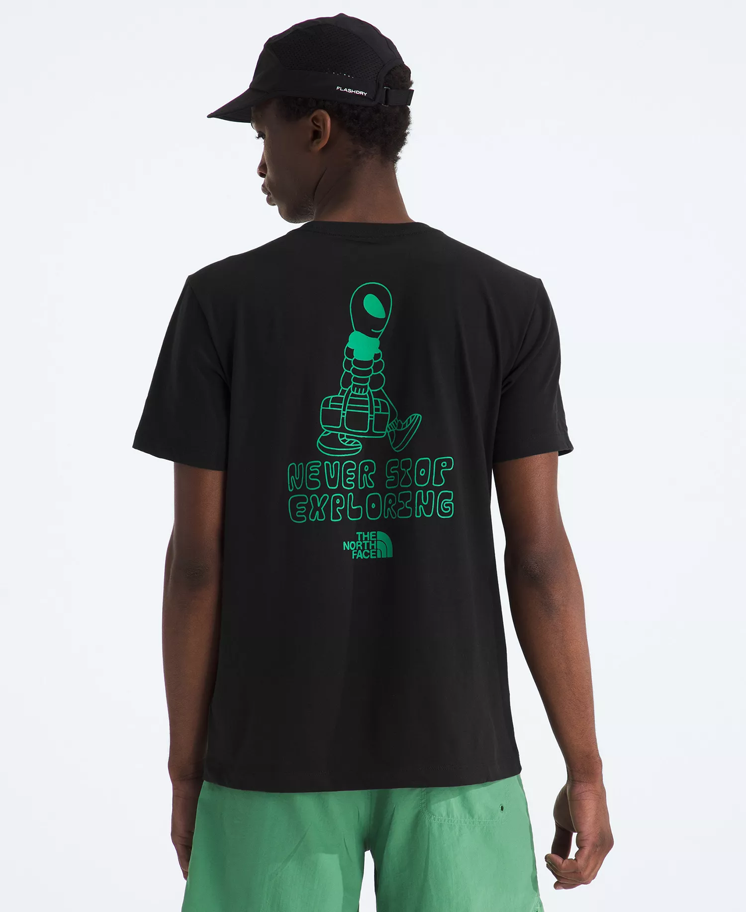 Men's Celestial Drift Short-Sleeve T-Shirt - Black - 2XL