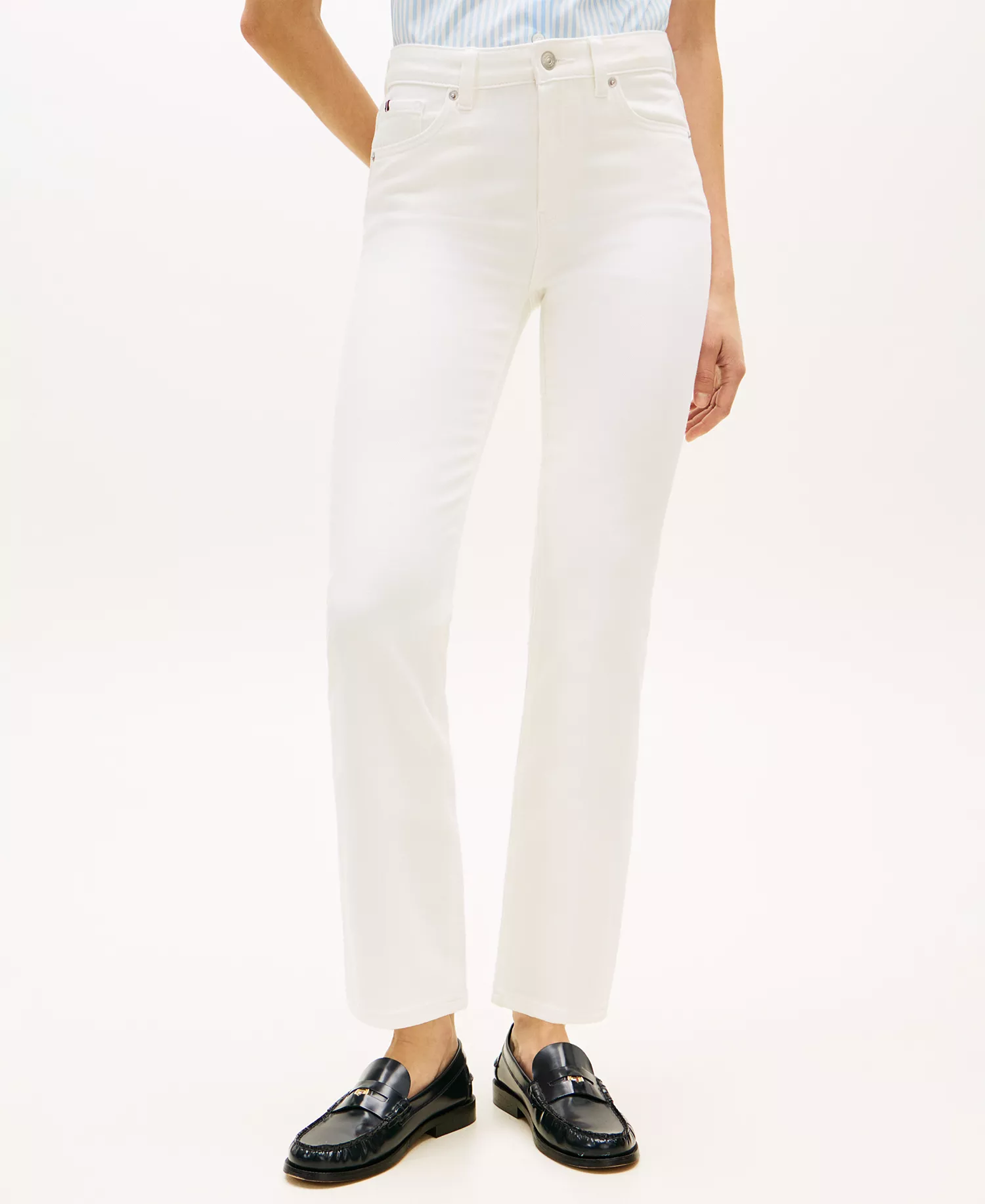 Women's Bootcut Jeans - Tommy Hilfiger Optic White - 10