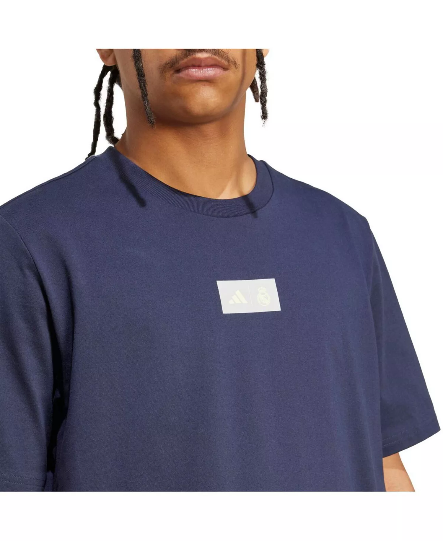 Men's Blue Real Madrid Jersey Hook T-Shirt - Blue - 2XL