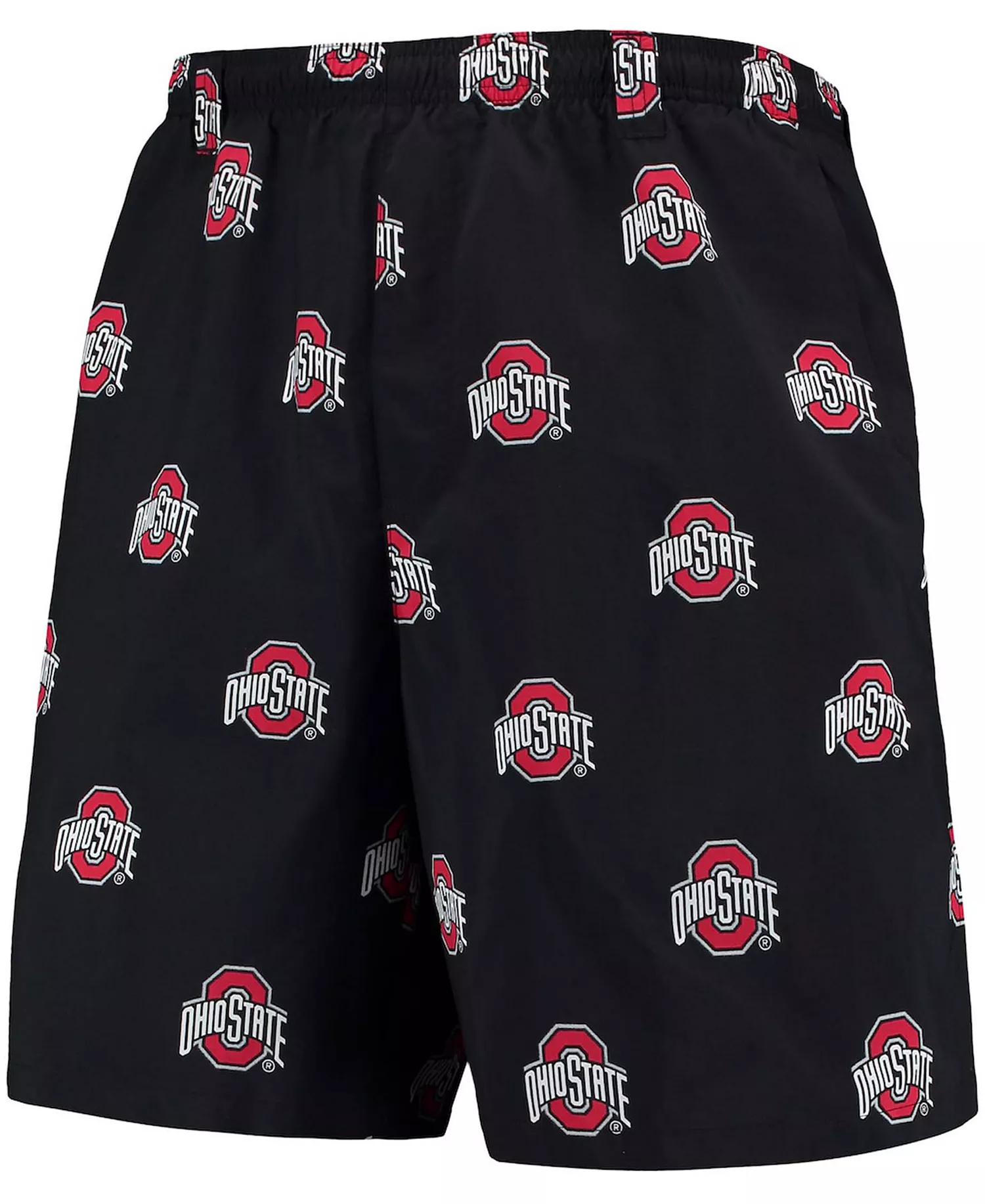 Men's Black Ohio State Buckeyes Backcast II 8" Omni-Shade Hybrid Shorts - Black - S