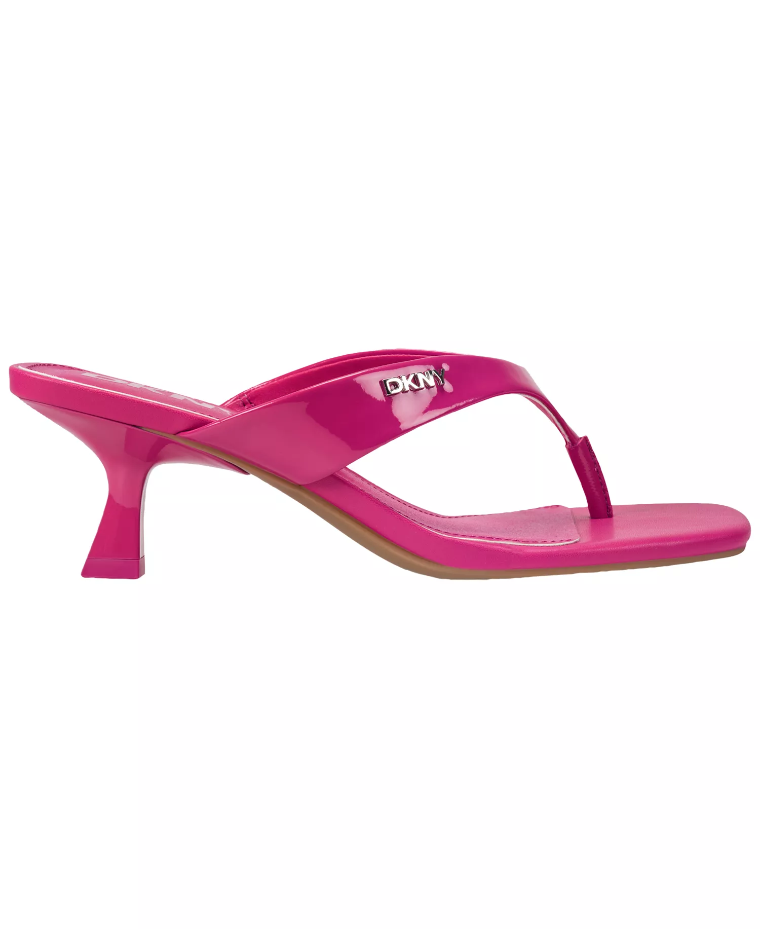 Women's Mackey Heeled Thong Sandals - Hot Pink - 10M