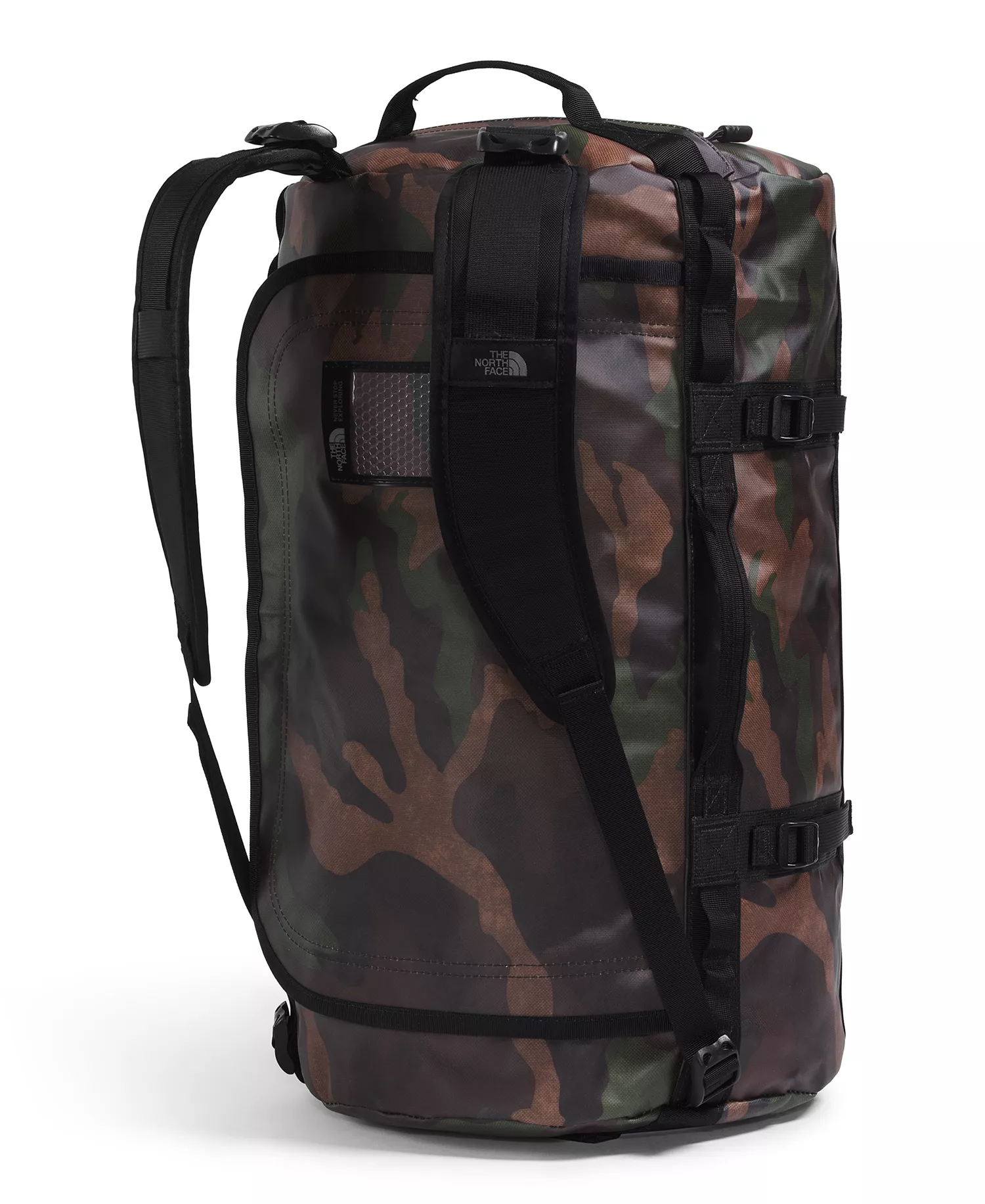 Men's Base Camp Duffel - S - Black, White - ONE SIZE