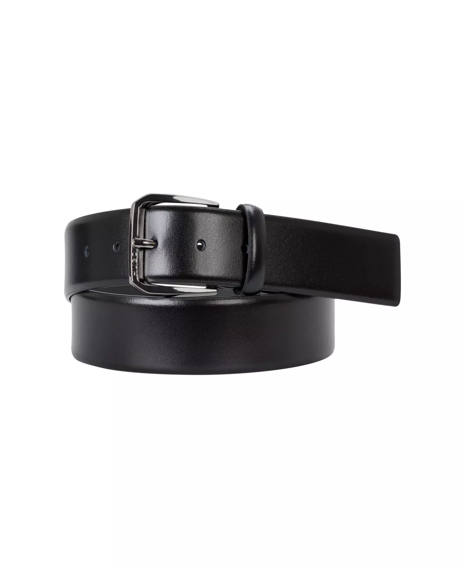 Men's Classic Leather Business Belt - Black - 30