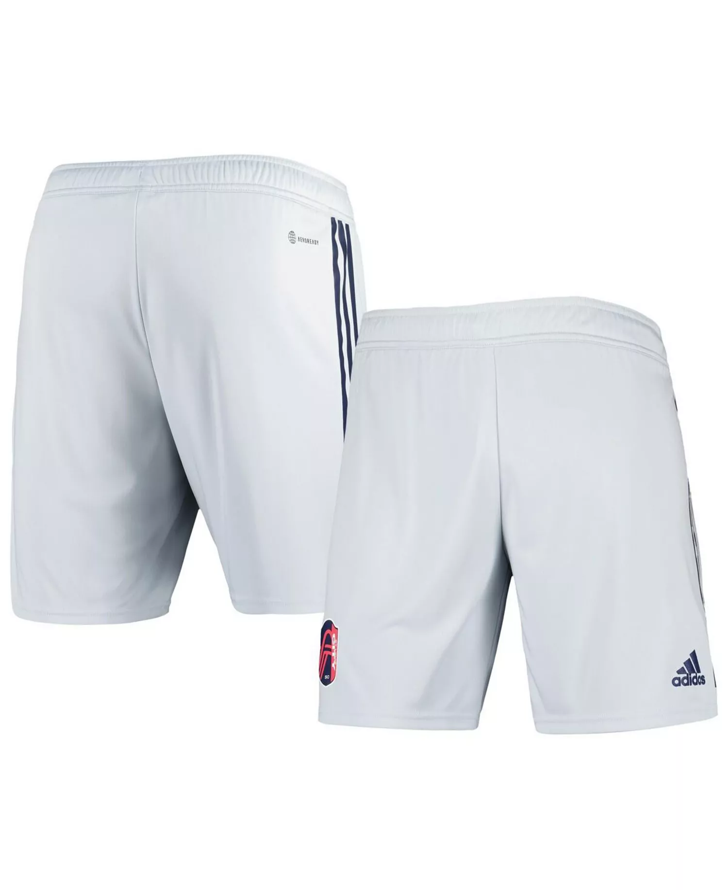 Men's Gray St. Louis City SC 2023 Away AEROREADY Authentic Shorts - Gray - 2XL