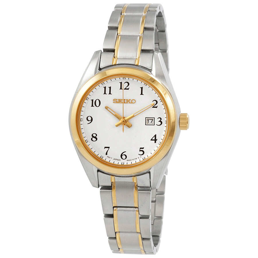Seiko Core Quartz White Dial Ladies Watch