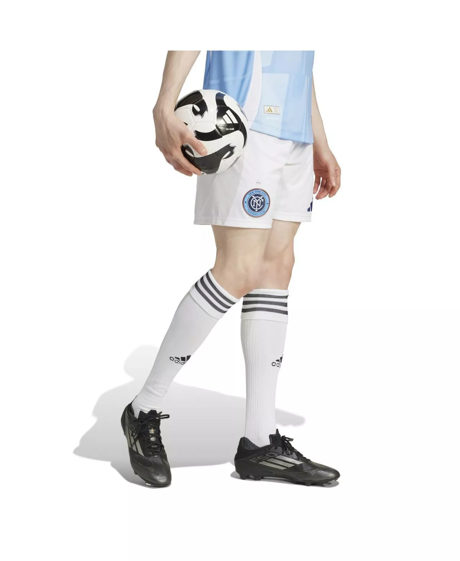 Men's White New York City FC Home 2025 The Excelsior Kit Authentic Shorts - White - 2XL