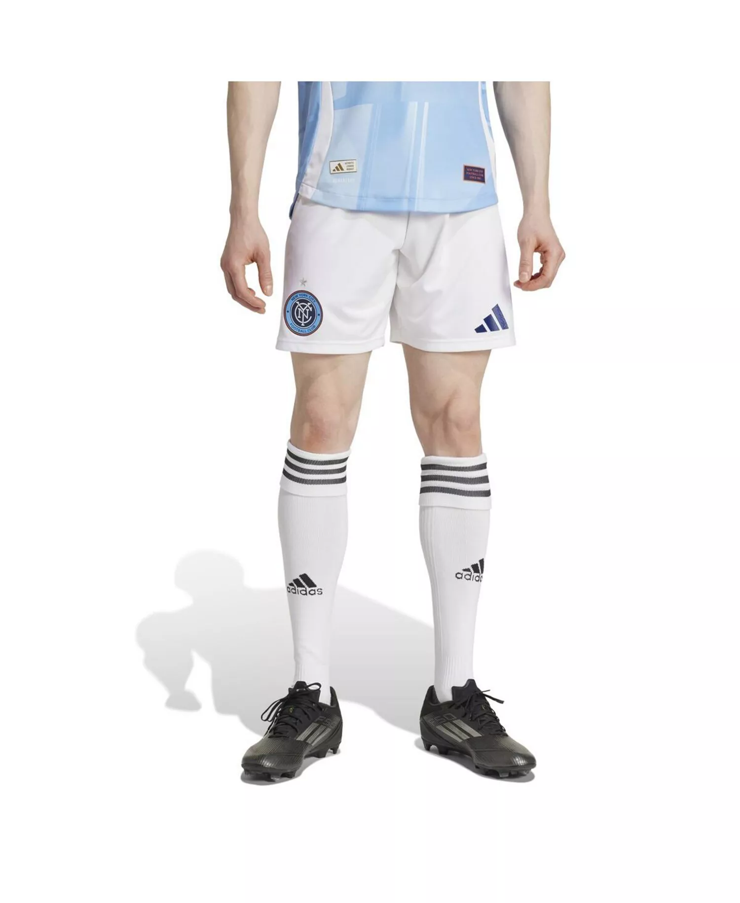 Men's White New York City FC Home 2025 The Excelsior Kit Authentic Shorts - White - 2XL