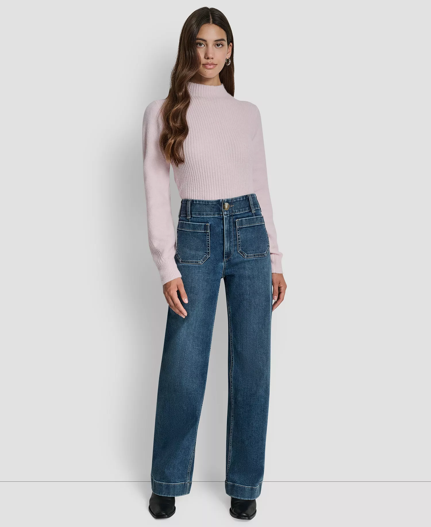 Women's High-Rise Wide Leg Jeans - Soho - 24