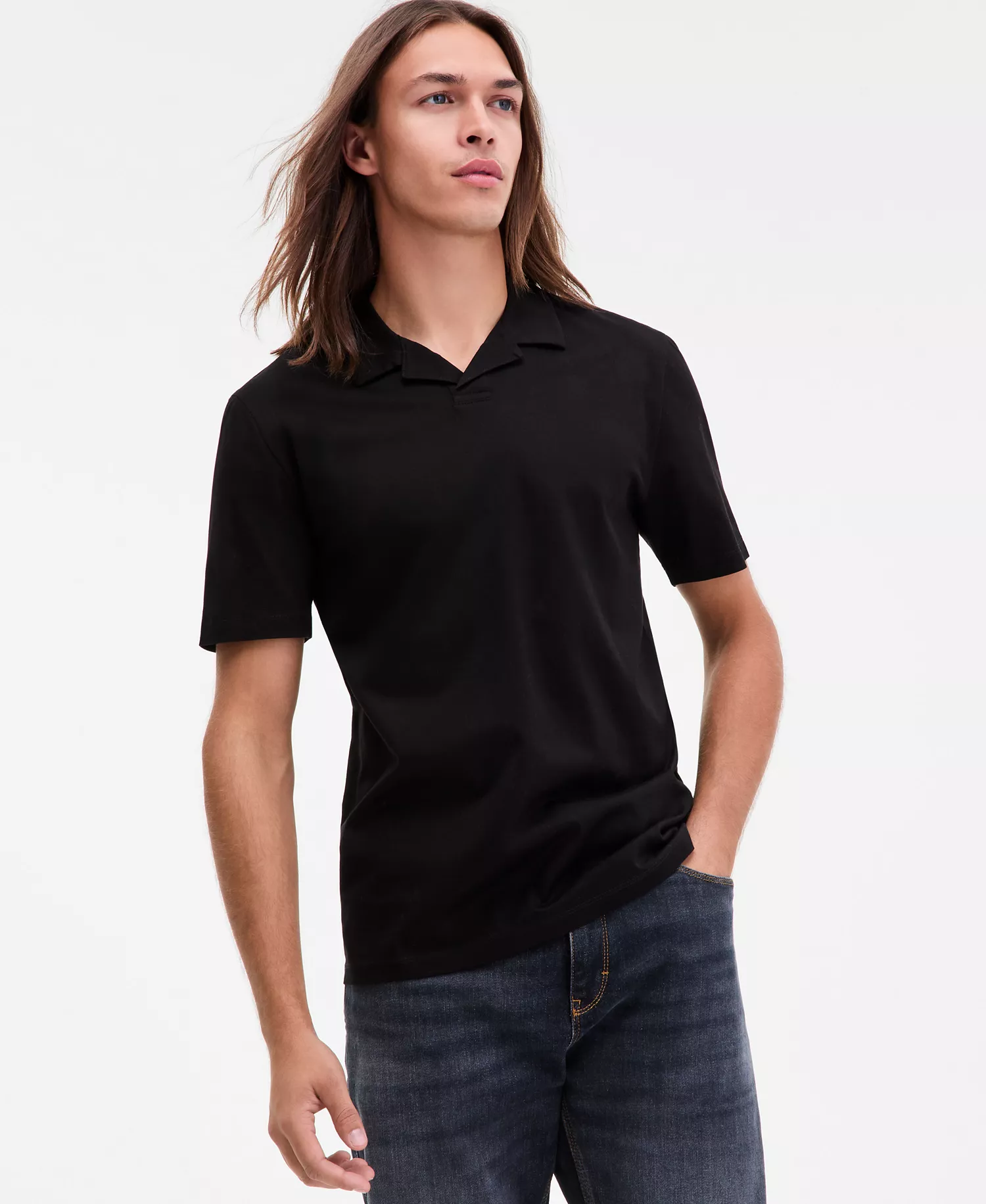 Men's Dimers Polo Shirt - BLACK - 2XL