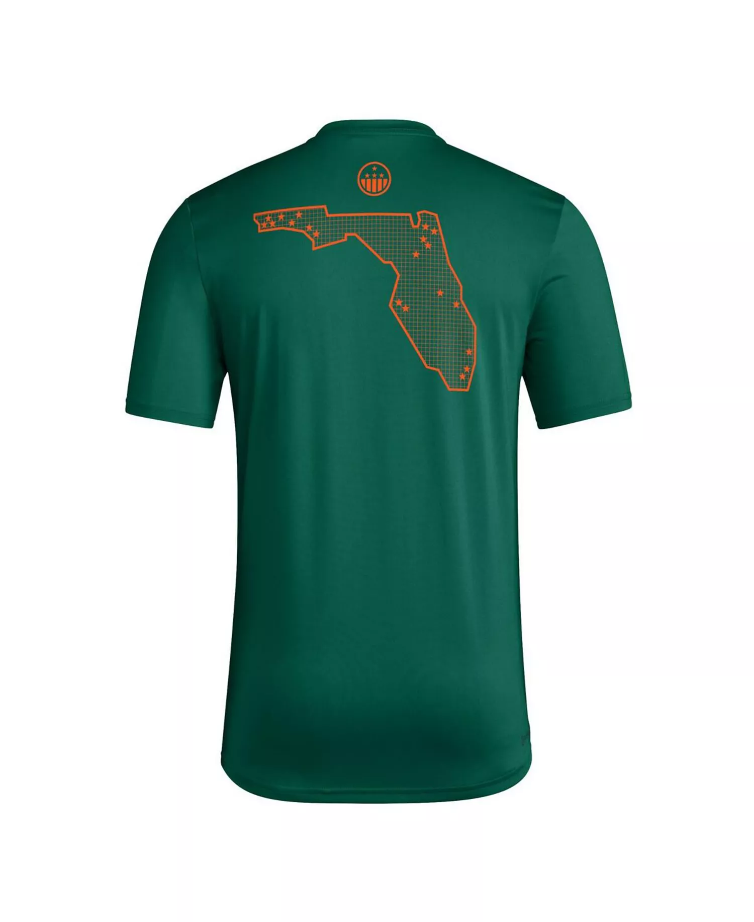 Men's Green Miami Hurricanes Honor Support Pre-Game T-Shirt - Green - L