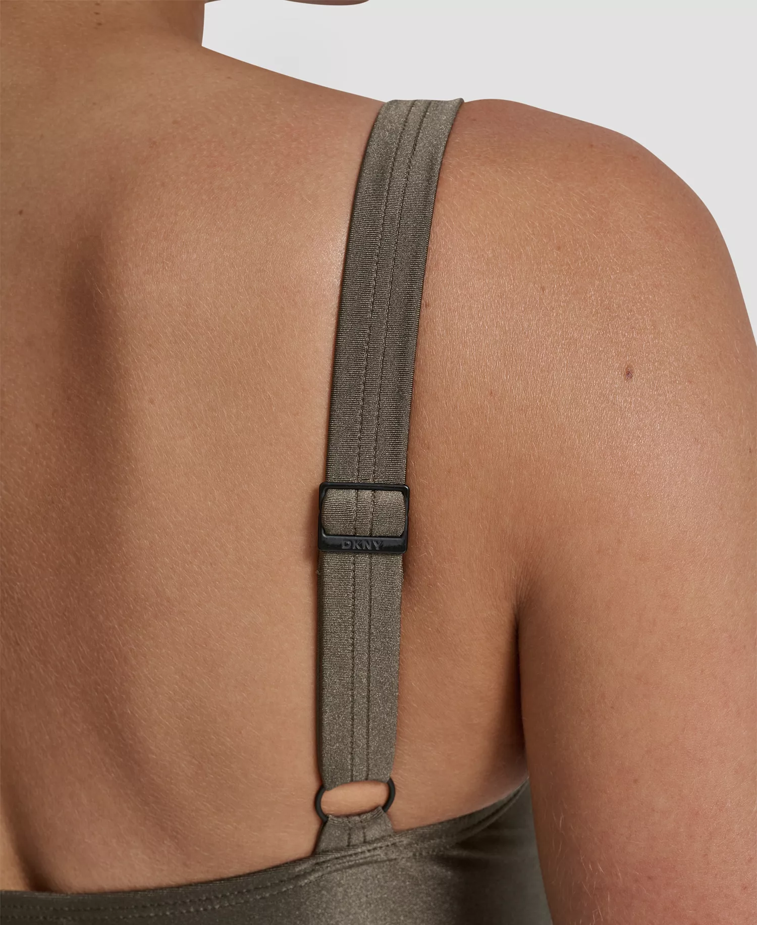 Women's One-Piece Starburst Swimsuit - Bronze Shimmer - L