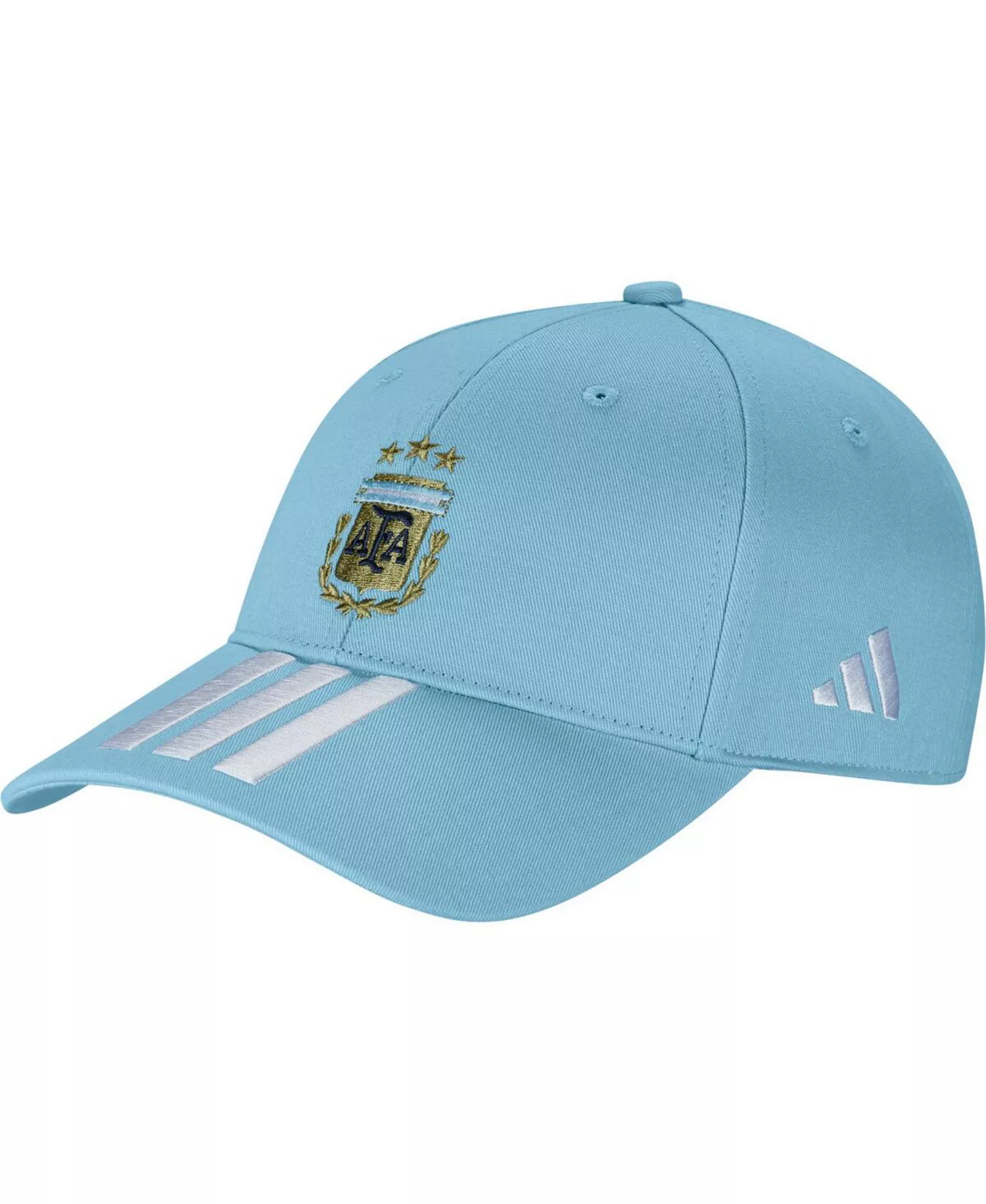 Men's & Women's Light Blue Argentina National Team FIFA x World Cup Team Baseball Adjustable Hat - Light Blue - OSFM