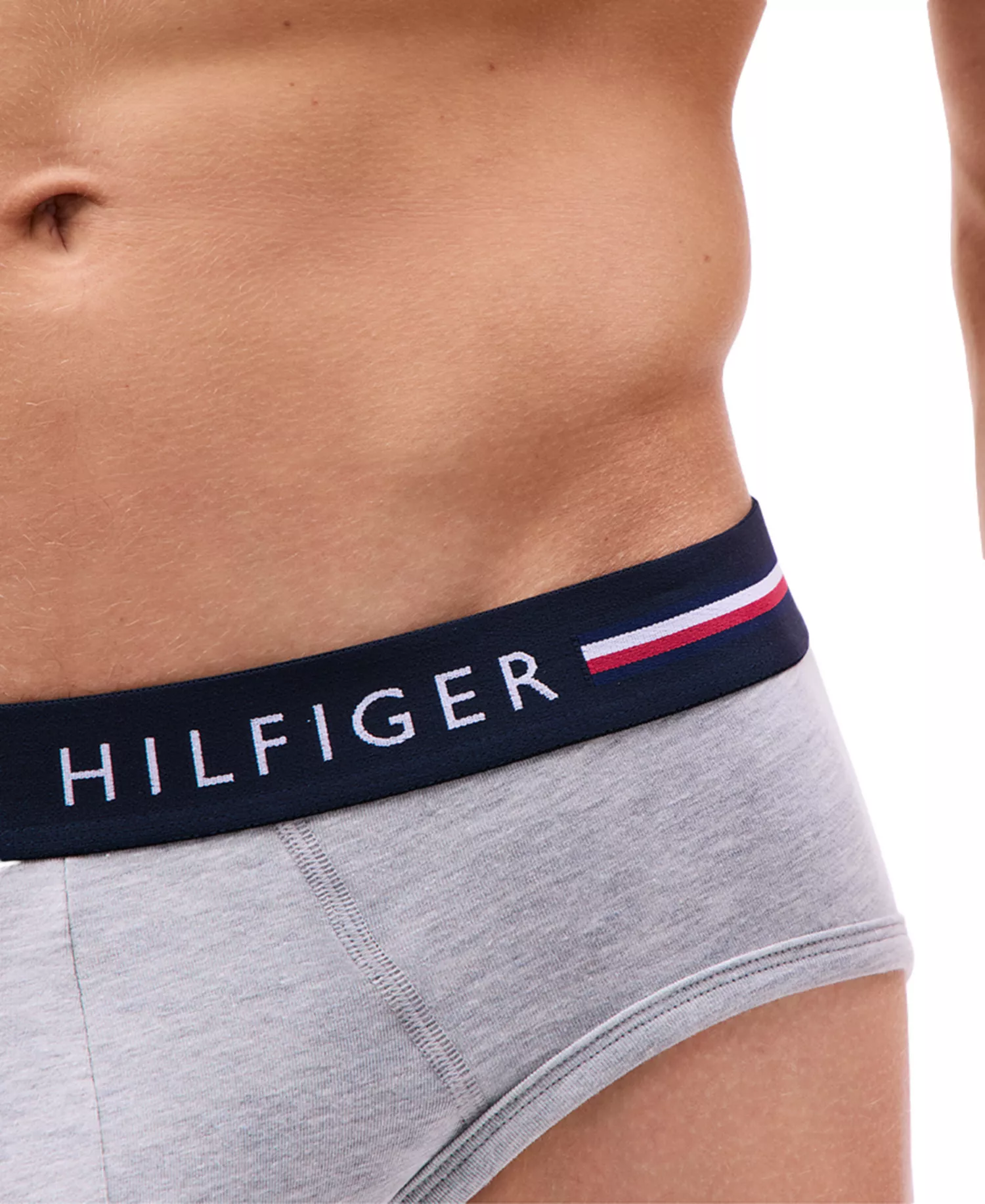 Men's 3-Pack All Day Comfort Briefs  - Desert Sky/ Grey Heather/desert Sky - L