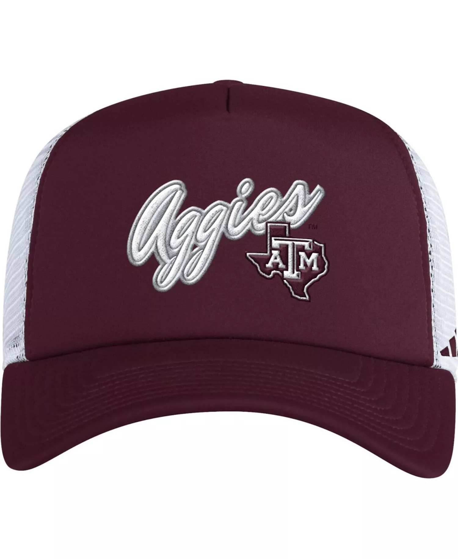 Men's Maroon Texas A&M Aggies Script Trucker Snapback Hat - Maroon - One Size Fits All