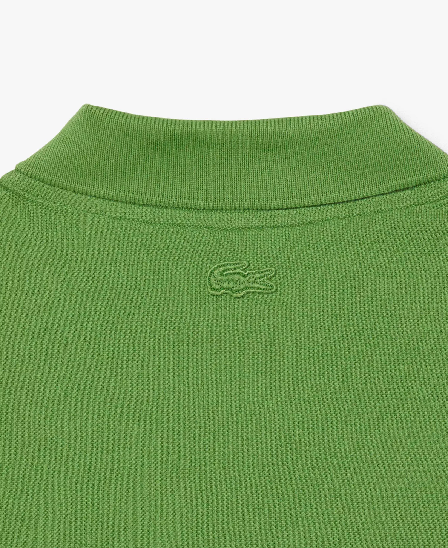 Men's Classic-Fit Embroidery Detail Petit Piqu Polo Shirt - Lambs Lettuce - L